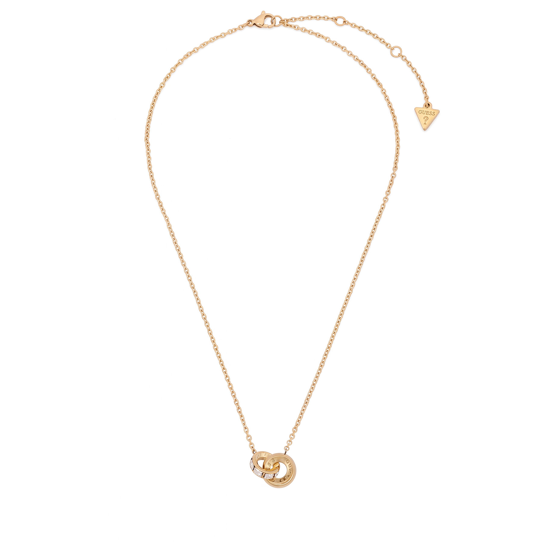 Náhrdelník Guess JUBN06 330JW Zlatá