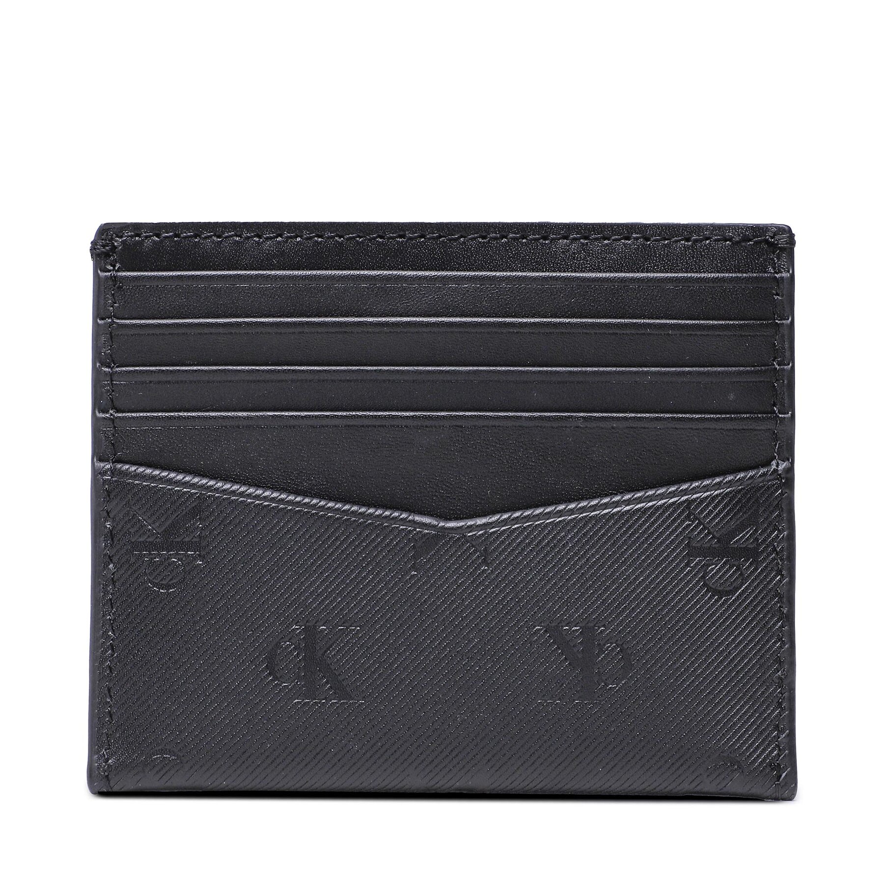 Etui pentru carduri Calvin Klein Jeans Monogram Soft Cardcase 10Cc Aop K50K510434 0GJ 0GJ