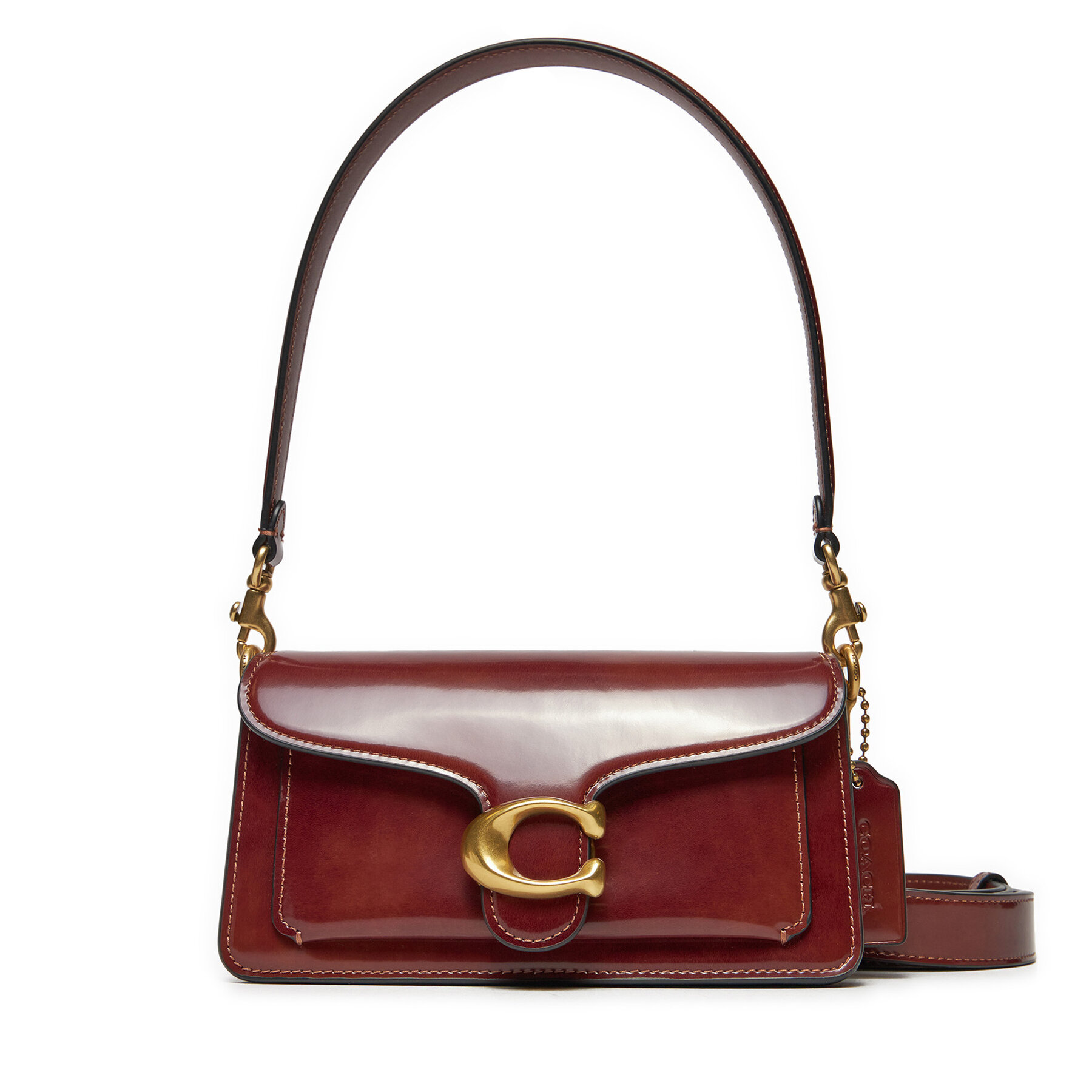 Geantă Coach Tabby CW632 Maro