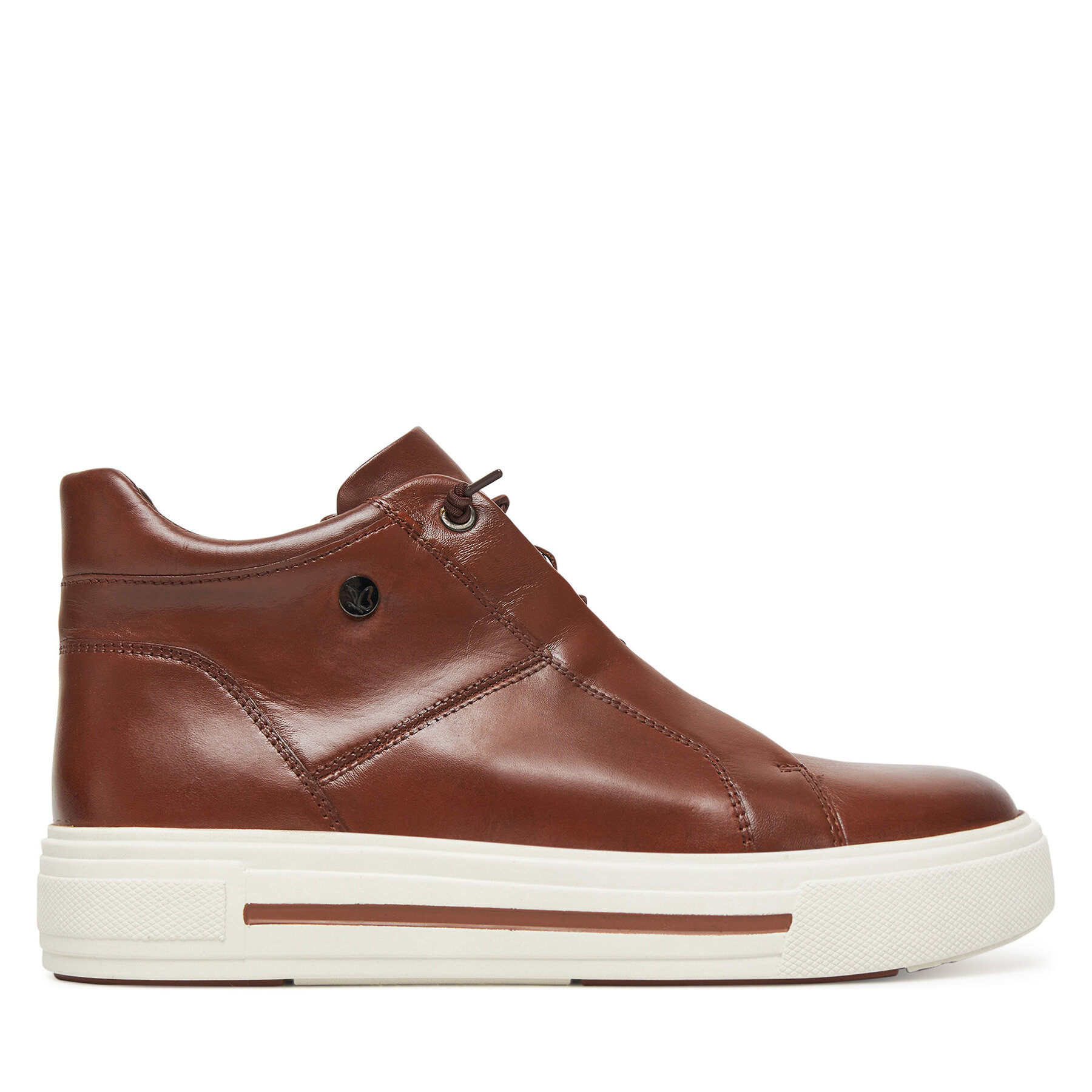 Sneakersy Caprice 9-25150-43 Hnedá