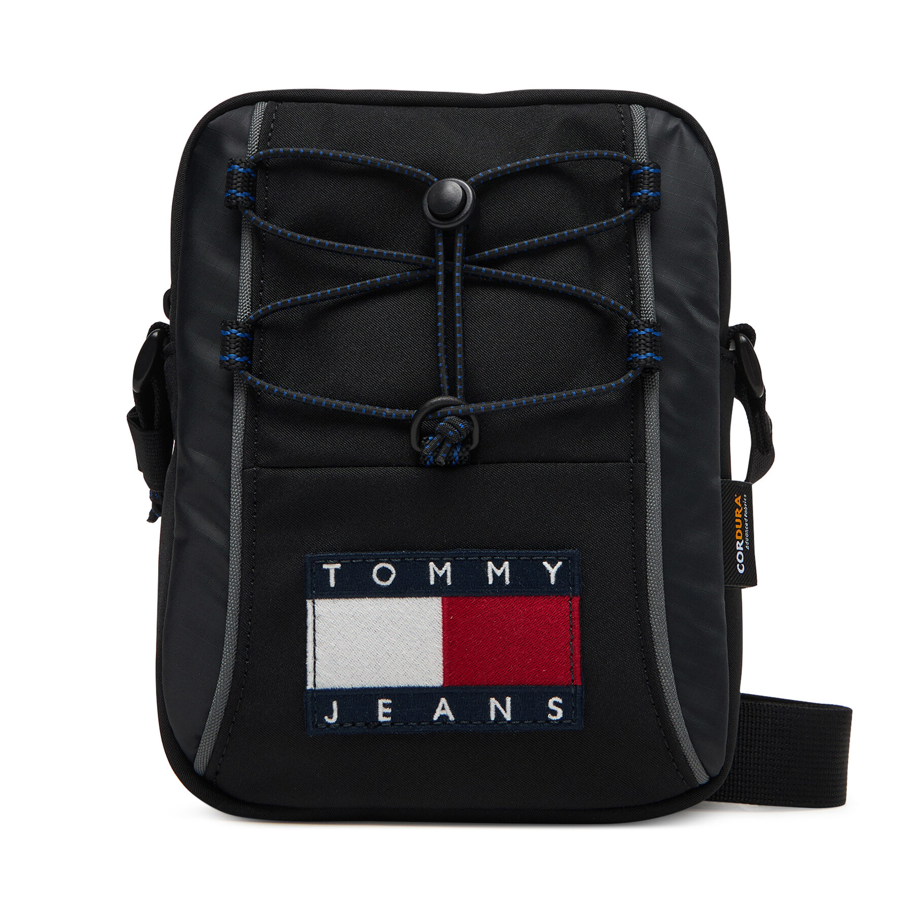Torbica za okrog pasu Tommy Jeans Tjm Archive Reporter AM0AM13882 Črna