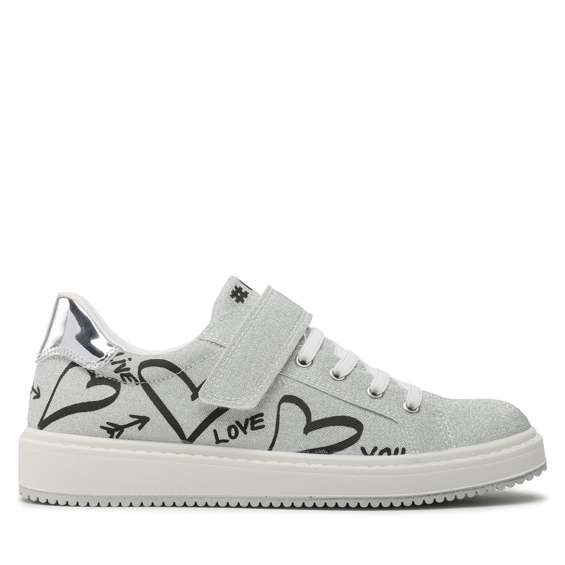 Sneakersy Primigi 3868011 D Strieborná