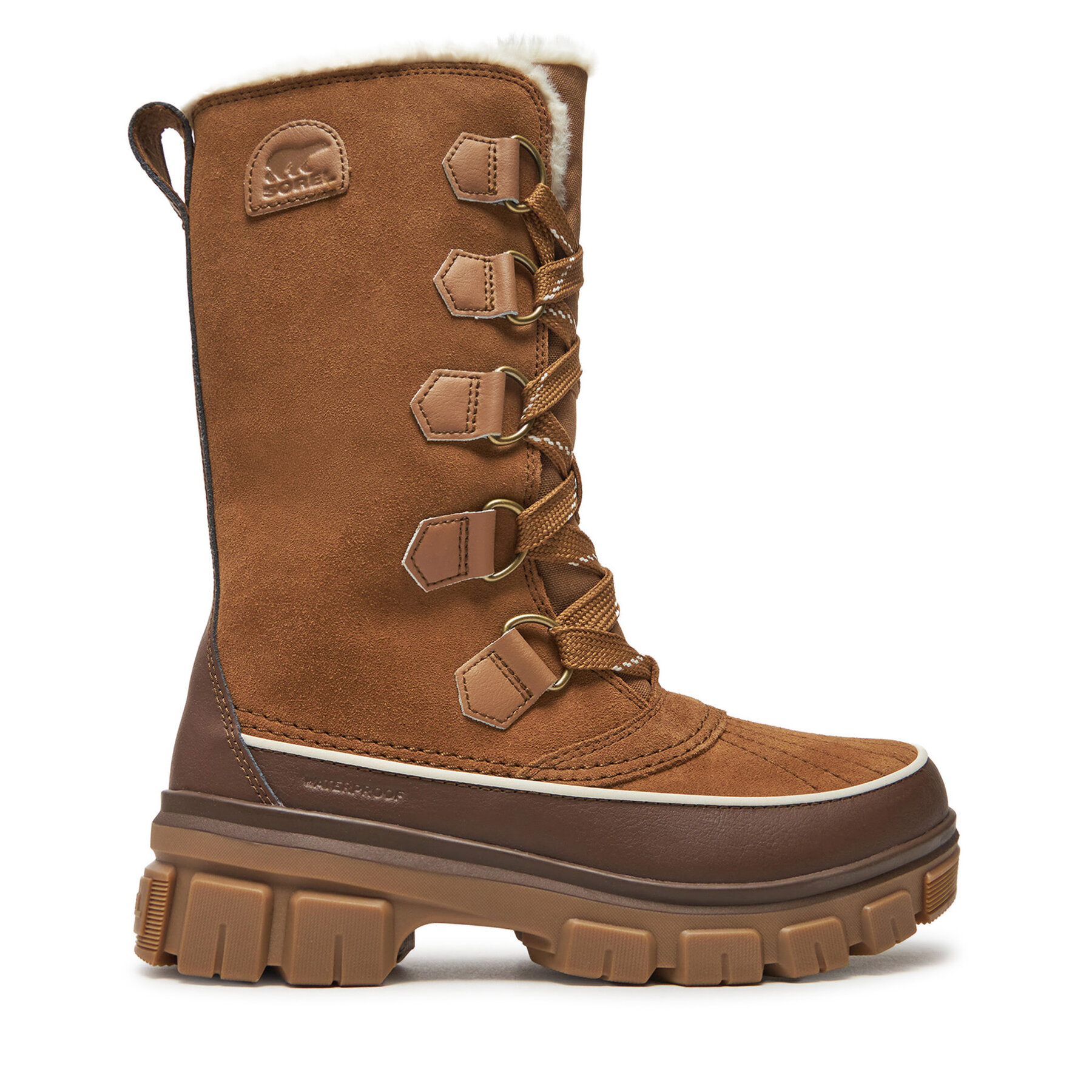 Bottes de neige Sorel Torino V Tall Wp Outdry 2106691242 Marron