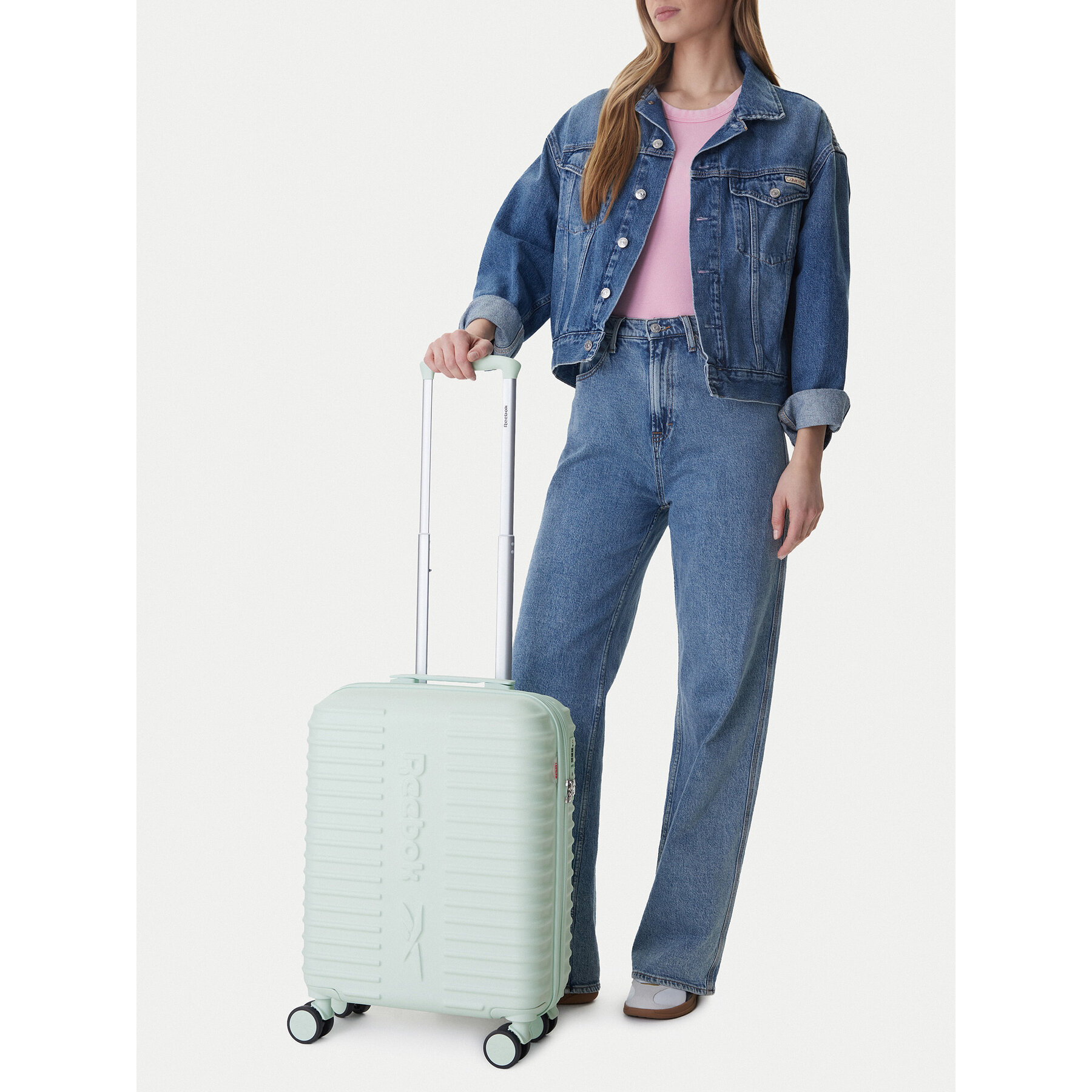 Valiză de cabină Reebok CEO-RBK-WAL-027-S Albastru