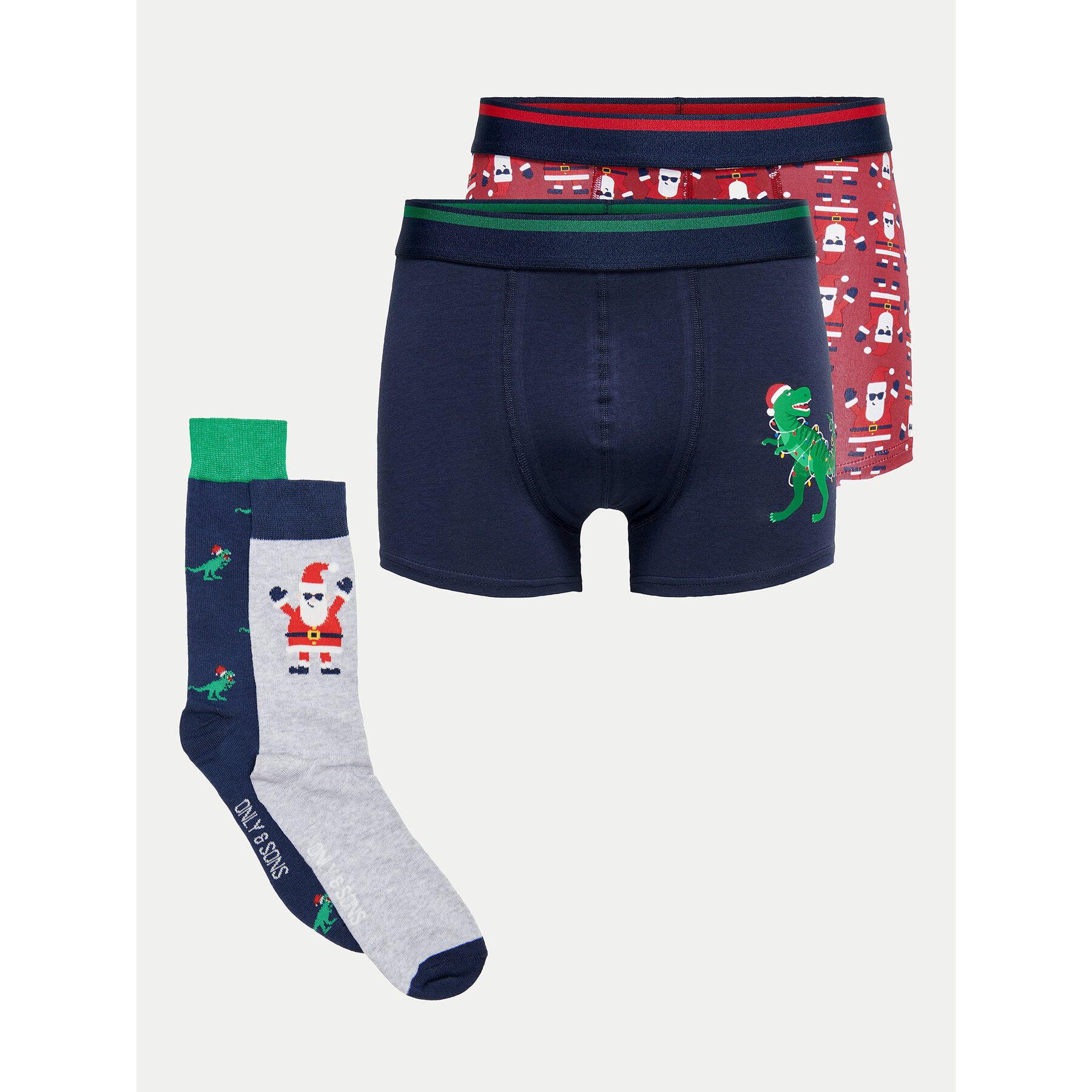 Only & Sons Completo intimo Xmas Box 22030904 Multicolore