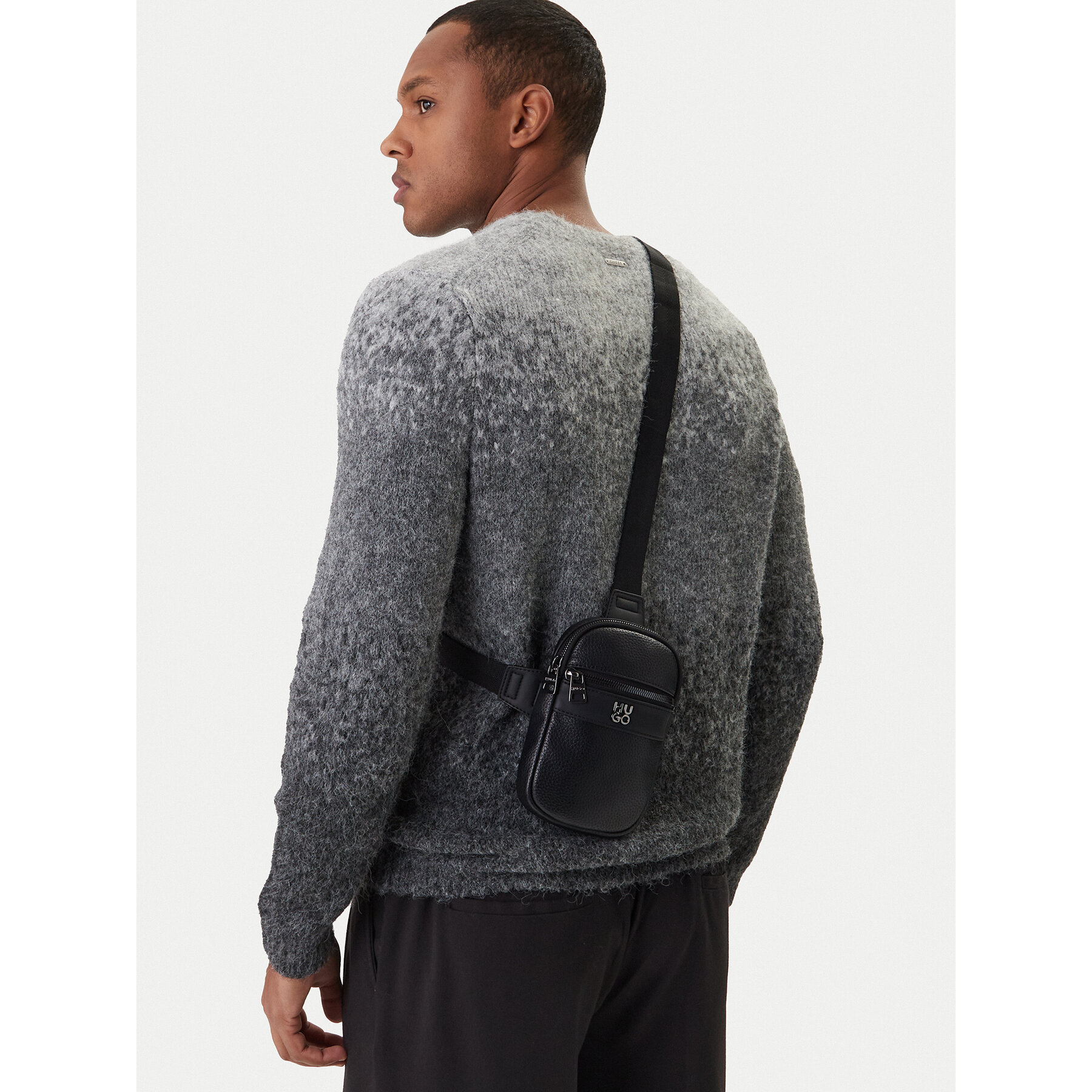 Τσαντάκι HUGO Quantic 50558410 Μαύρο