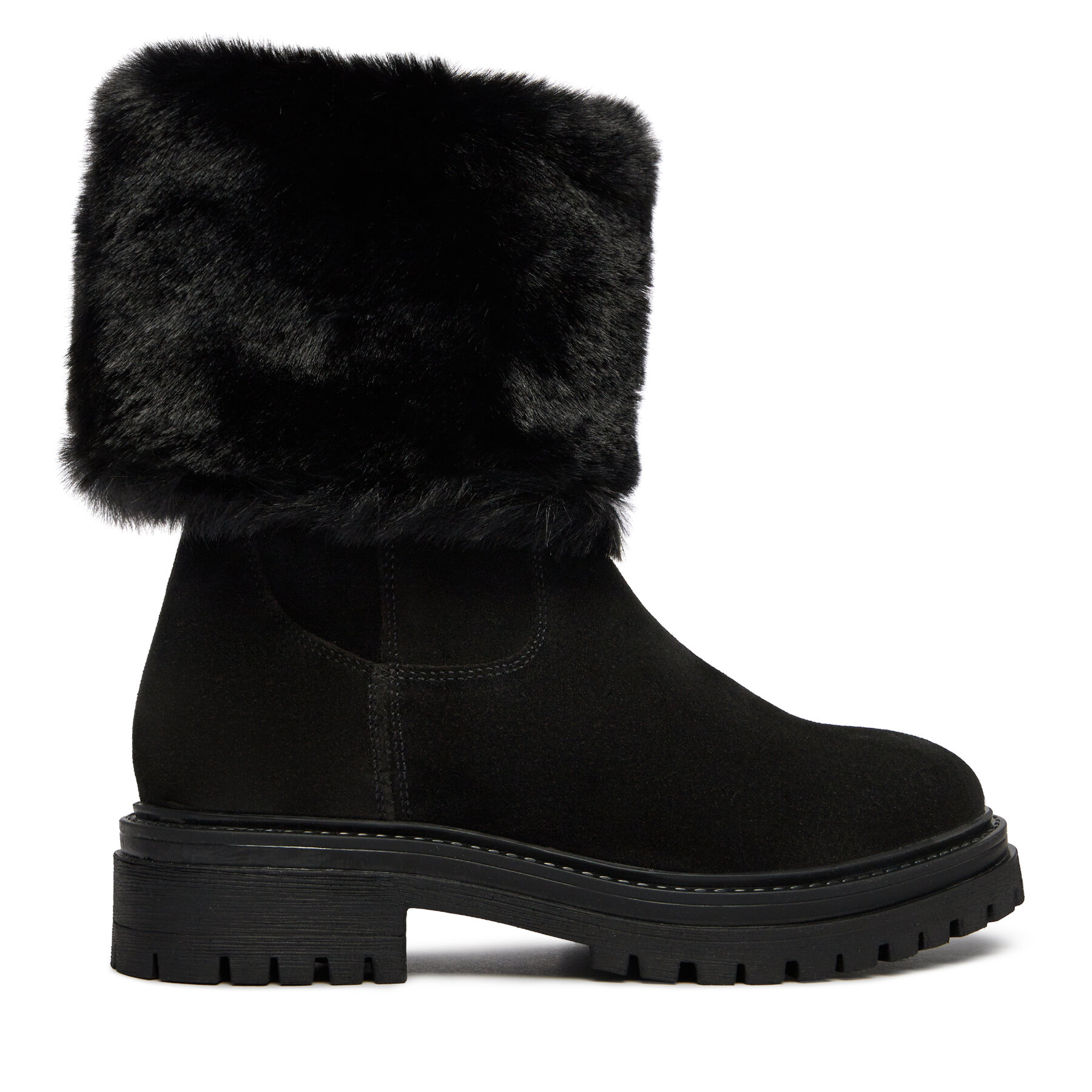 Botine Geox D Iridea D04HRM 022BH C9999 Negru