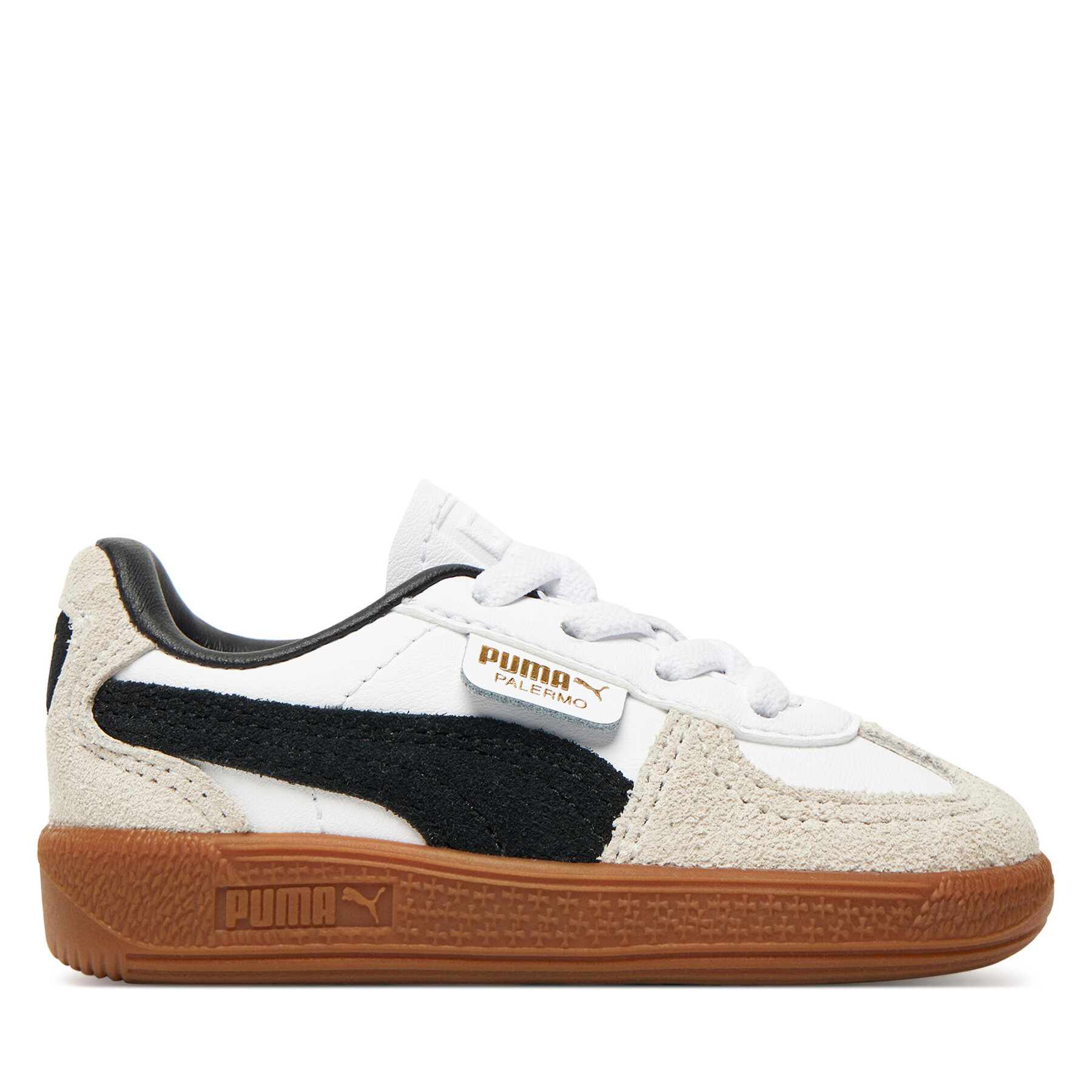 Sneakersy Puma Palermo Lth Ac Inf 397277 01 Biela