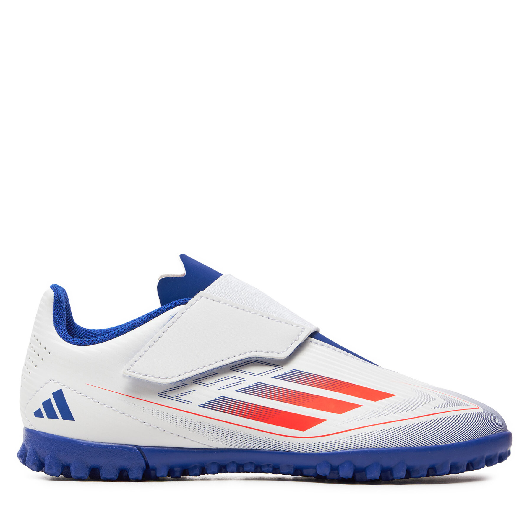 Chaussures de football adidas F50 Club Vel Tf IF1386 Blanc