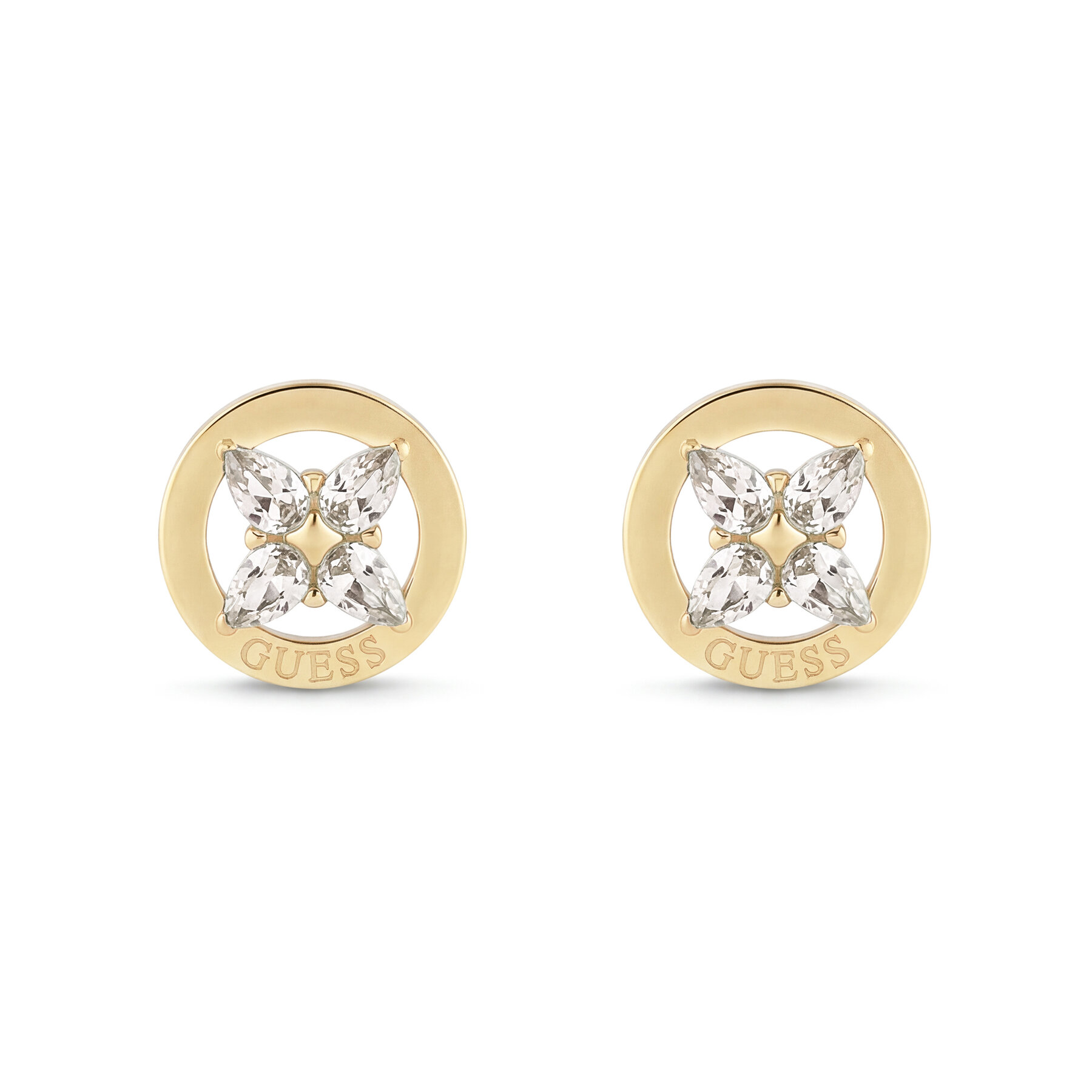 Σκουλαρίκια Guess JUBE06 040JW Χρυσό