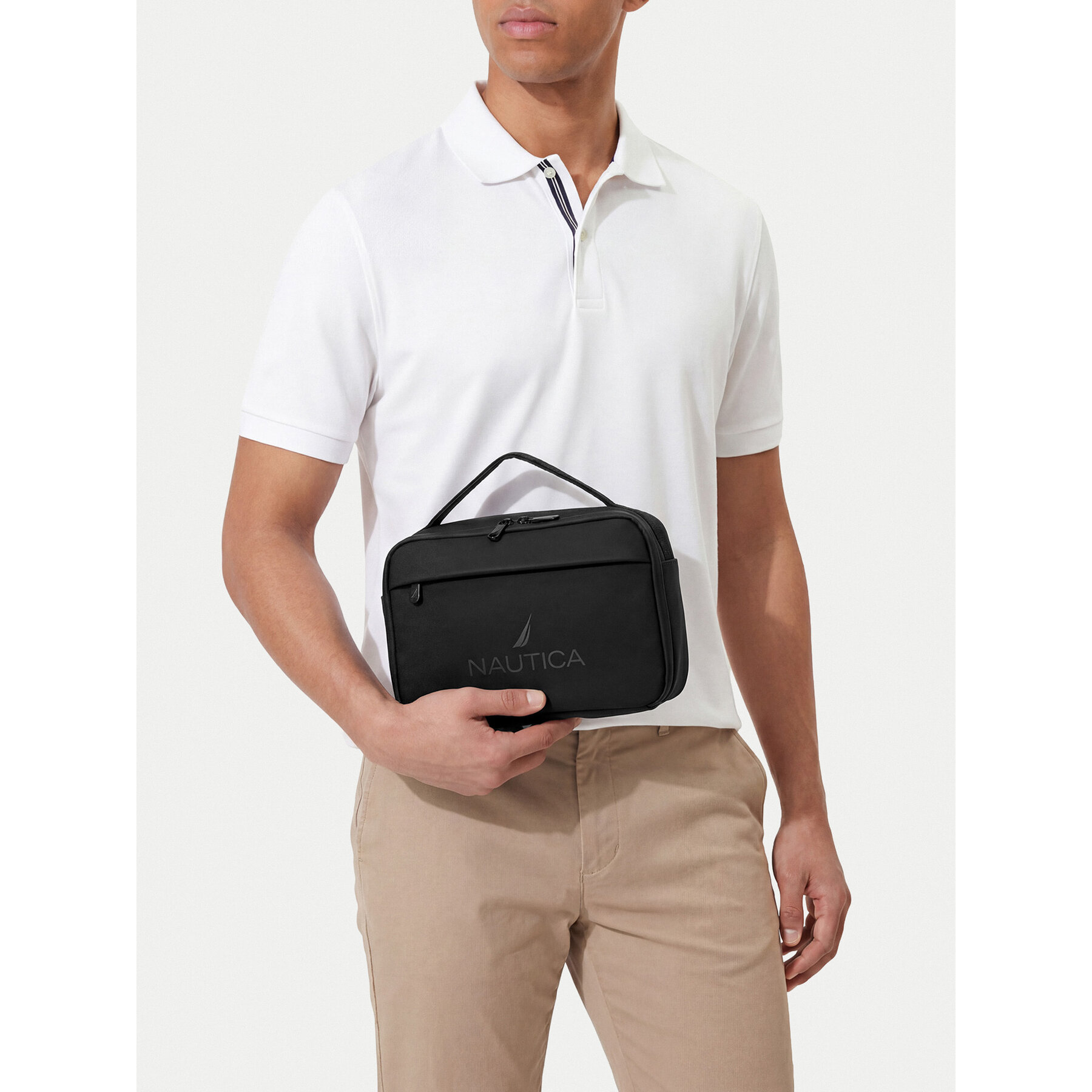 Несесер Nautica WBEO-NTC-M1-002-SS26 Черен