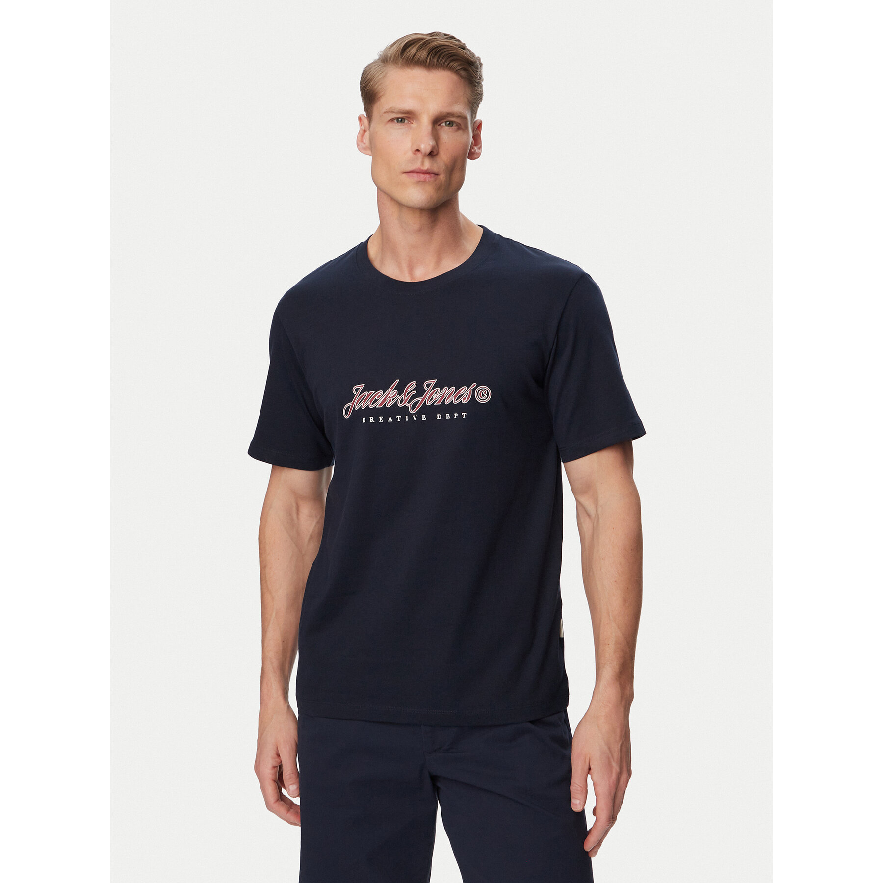 Jack & Jones T-shirt Montauk Type 12290887 Plava Regular Fit