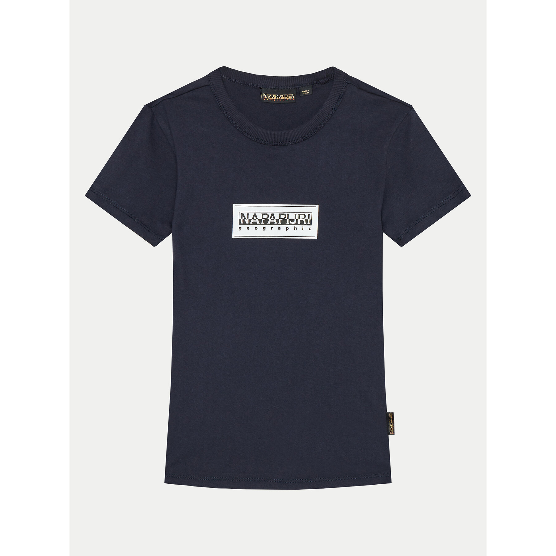 Napapijri T-shirt Chamois NP0A4HYL M Blu scuro Regular Fit