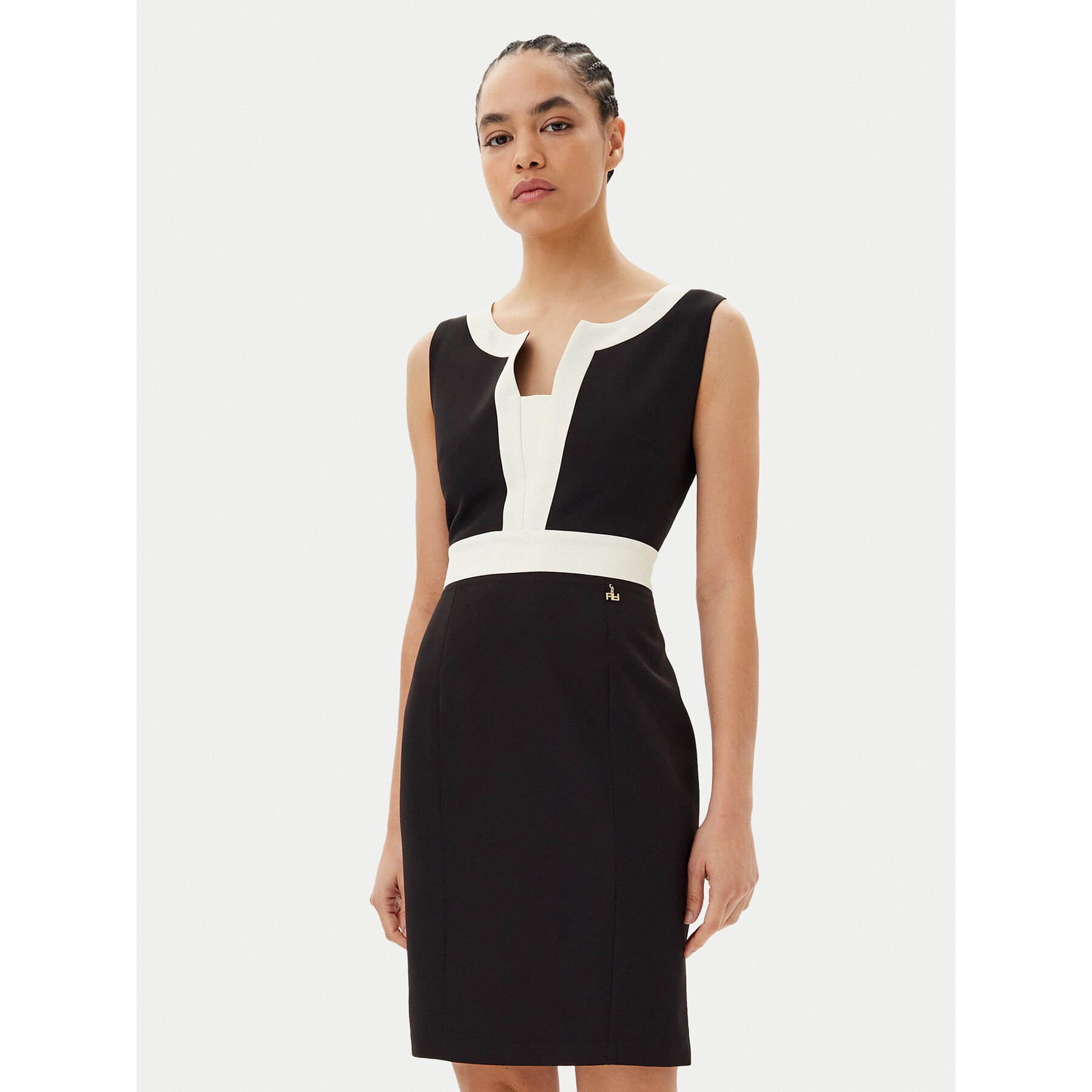 Artigli Coctailkleid ACAB000933 Schwarz Regular Fit
