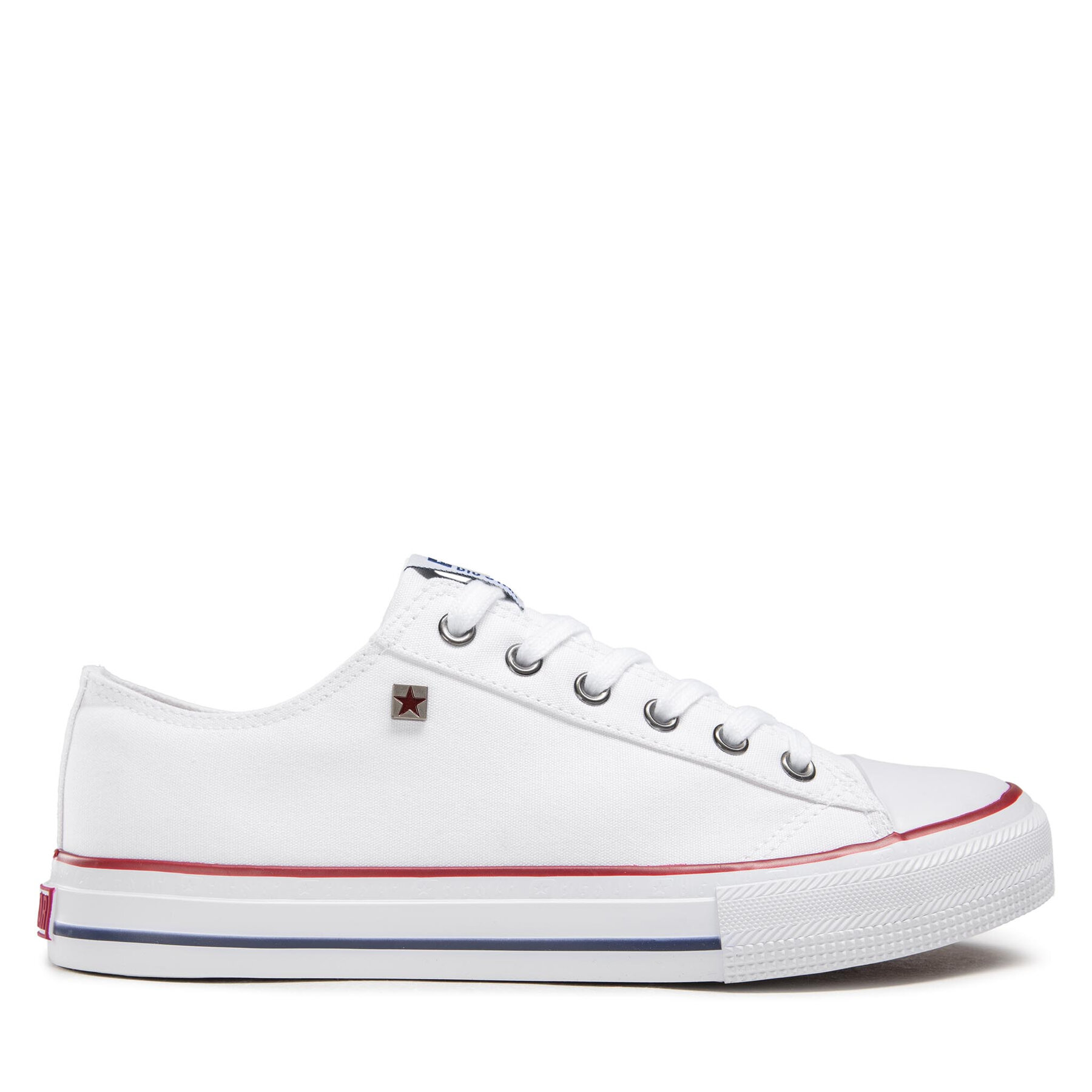 Pánske Plátenky Big Star Shoes, Rozmer: 45, Biela, DD174500R40