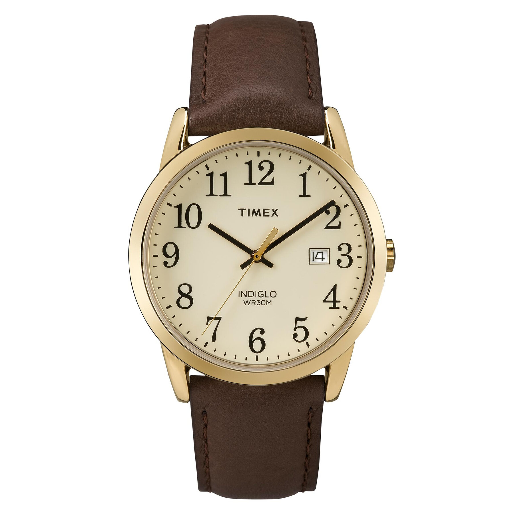 

Годинник Timex Easy Reader TW2P75800 Brown/Beige, Коричневий