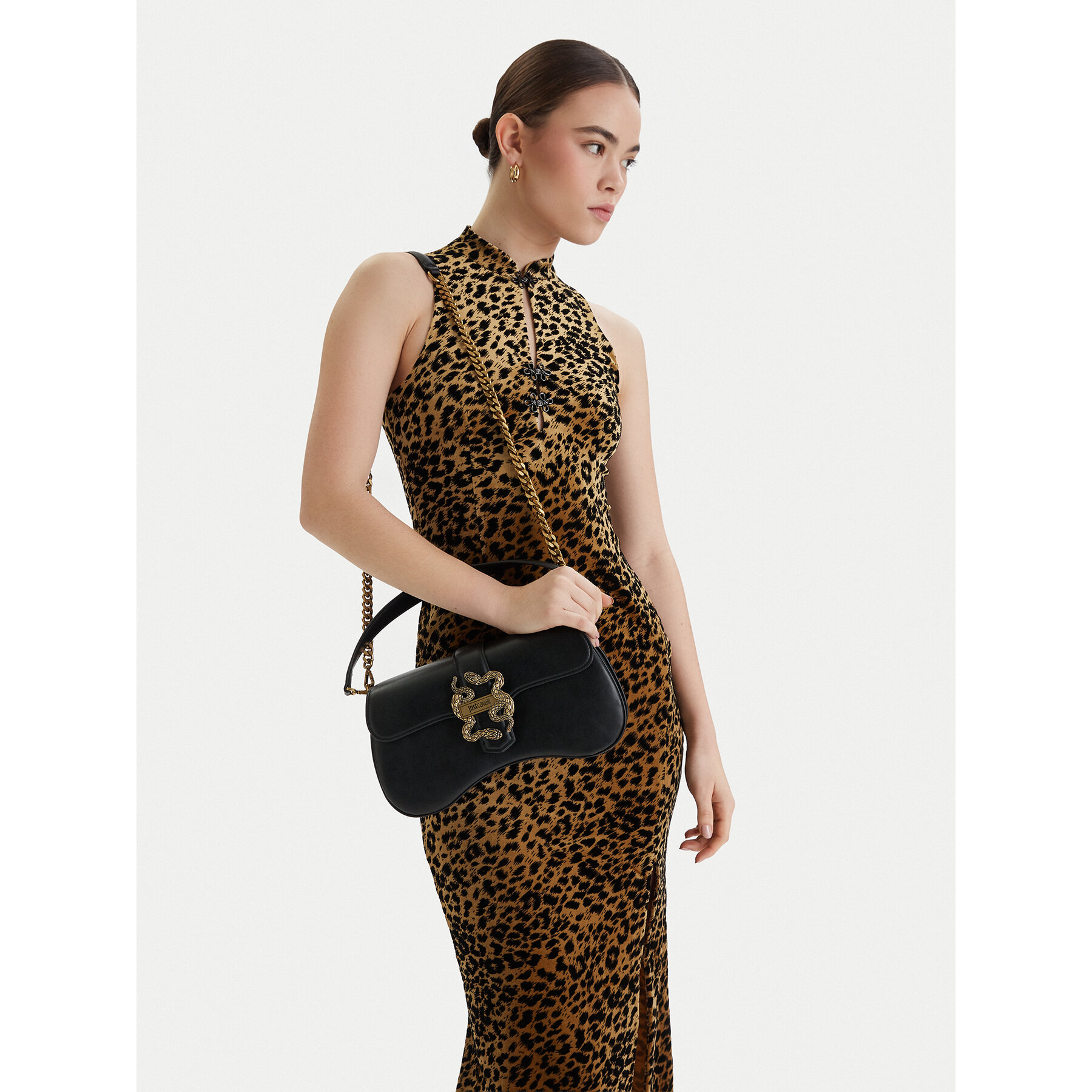 Táska Just Cavalli 80RA4BA1 ZSA89 Fekete