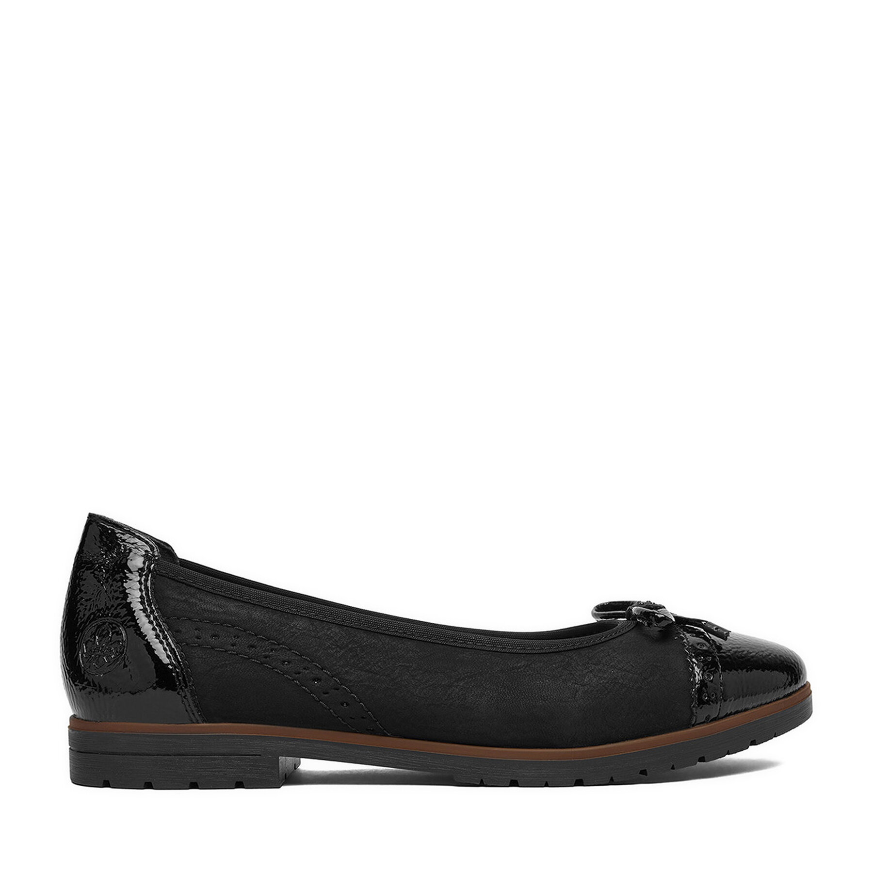 Balerinke Rieker 45358-00 Crna