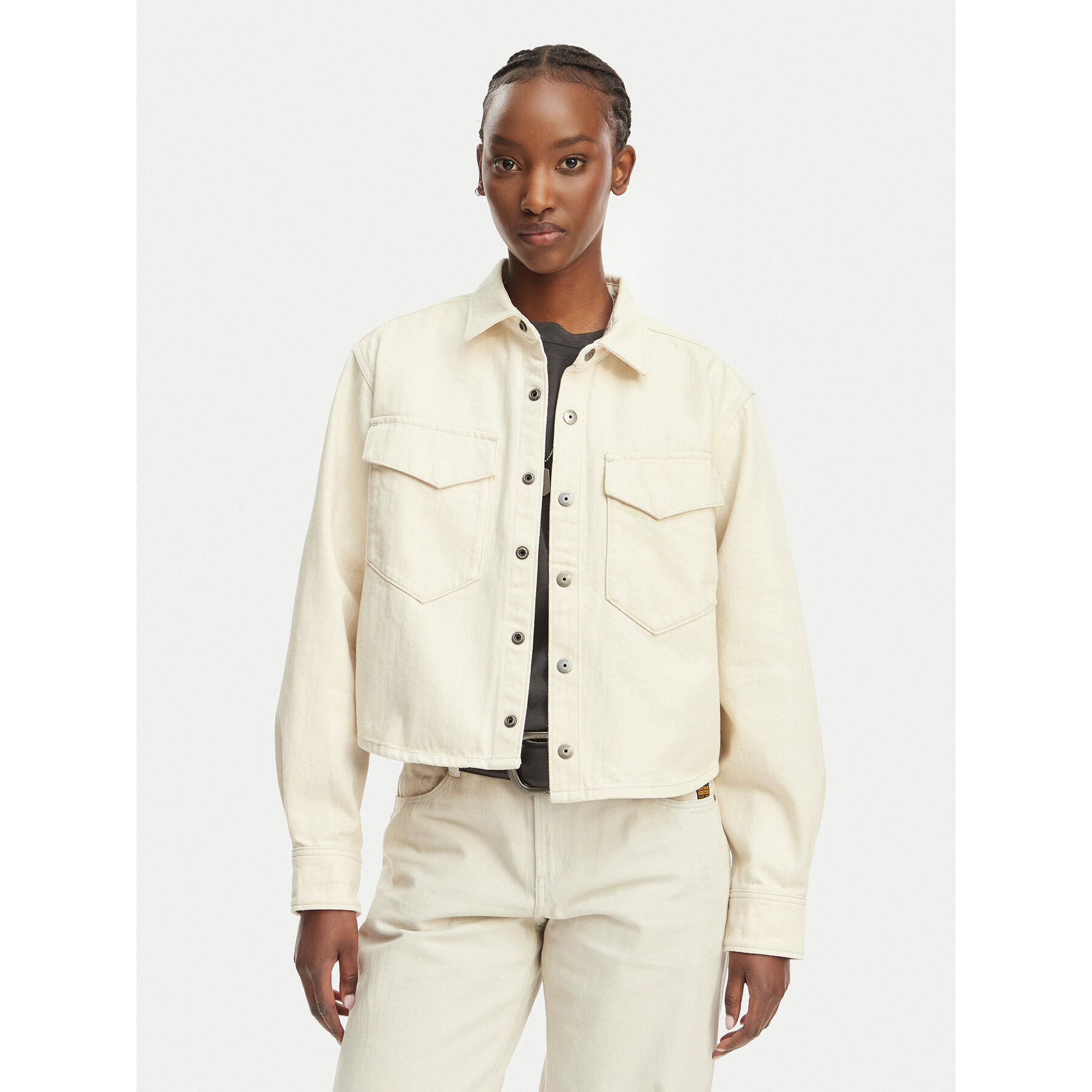 G-Star Raw Traper jakna D29107-E362 Krem Relaxed Fit