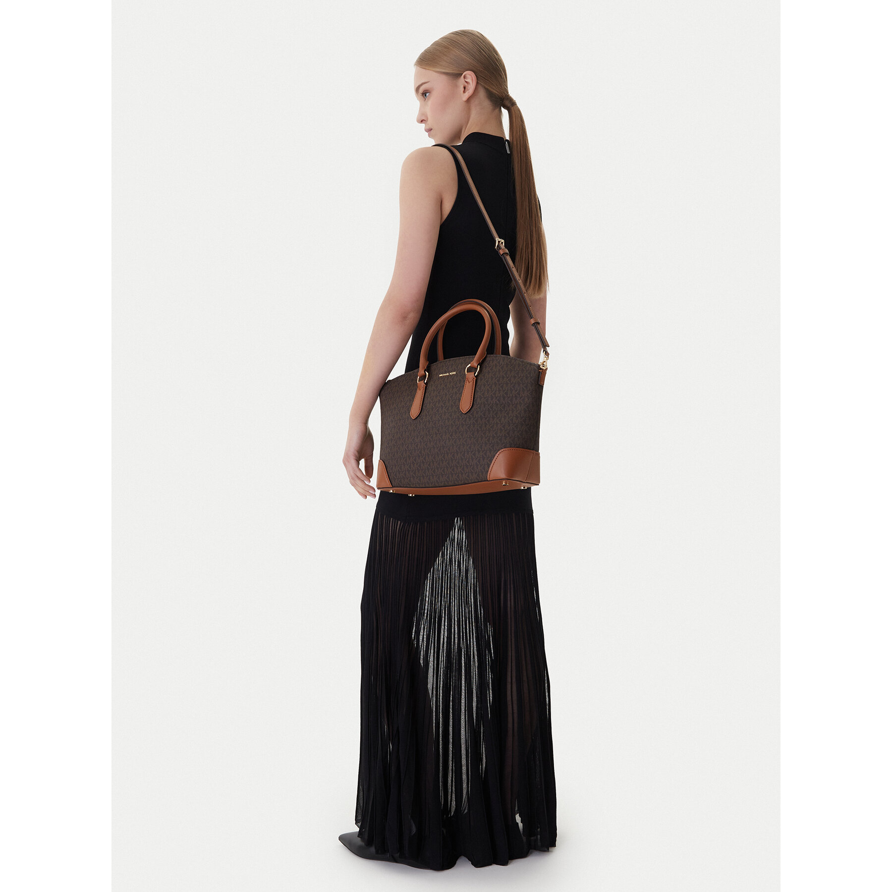 Torbica MICHAEL Michael Kors 30R6G1WS7B Smeđa