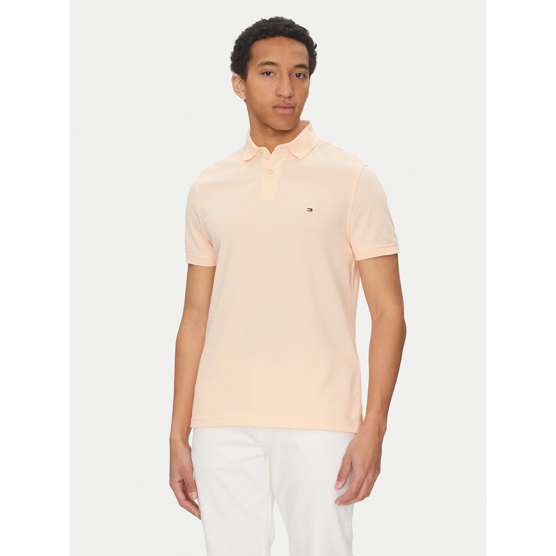 Tommy Hilfiger Tommy Hilfiger Polo 1985 MW0MW17770 Κοραλλί Regular Fit