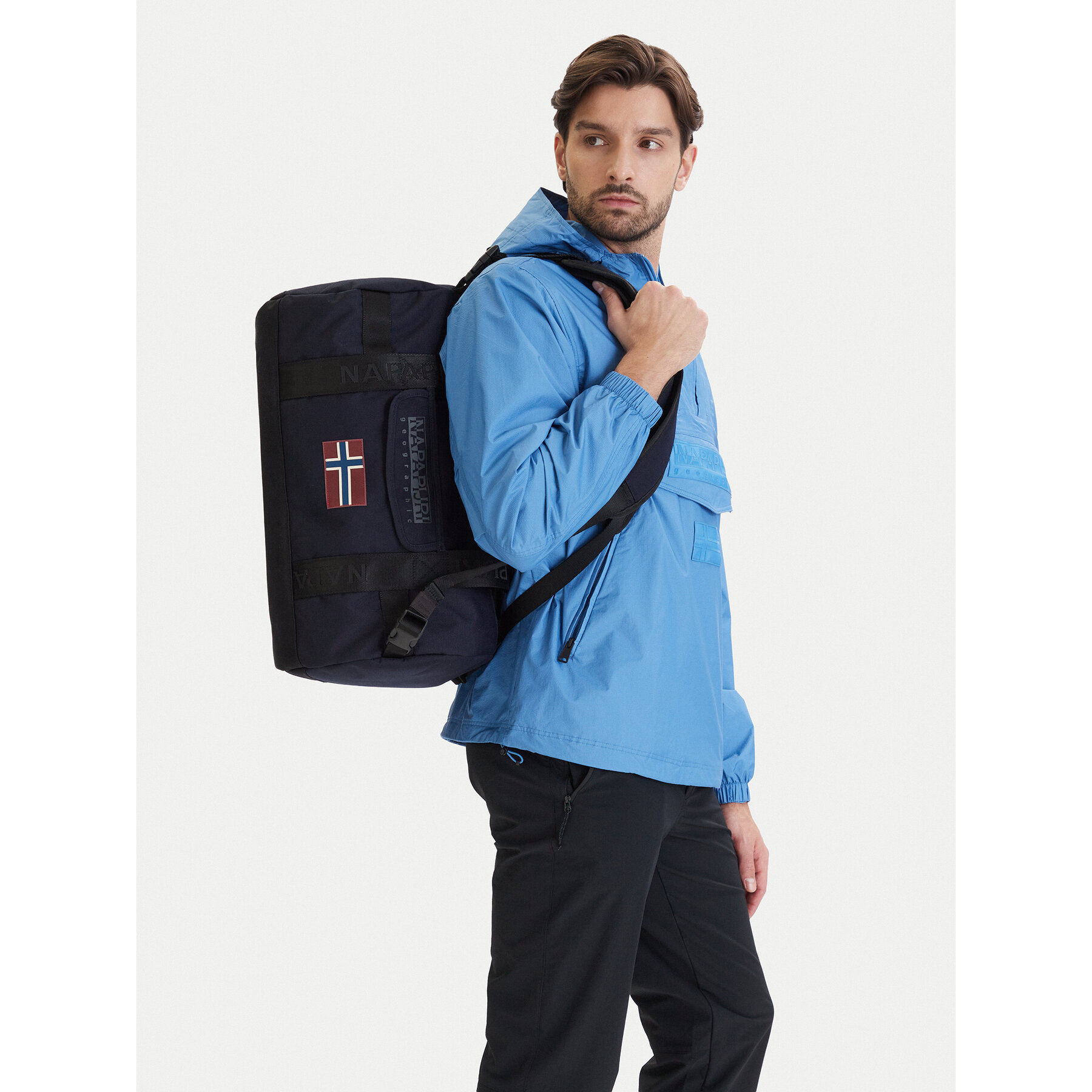 Táska Napapijri Bering Travel Small NP0A88UL1761 Sötétkék