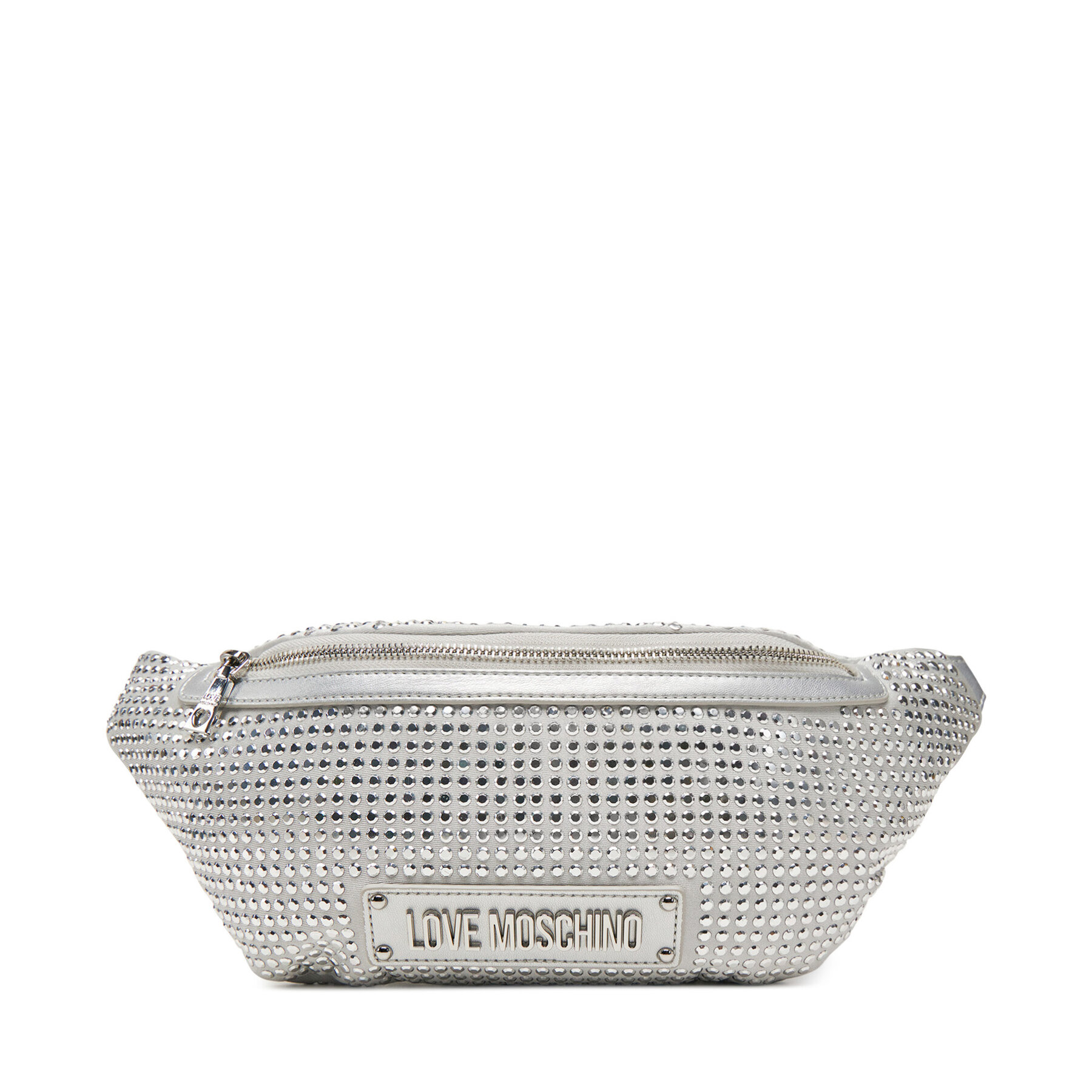 Saszetka nerka LOVE MOSCHINO Srebrny JC4137PP1MLL196B