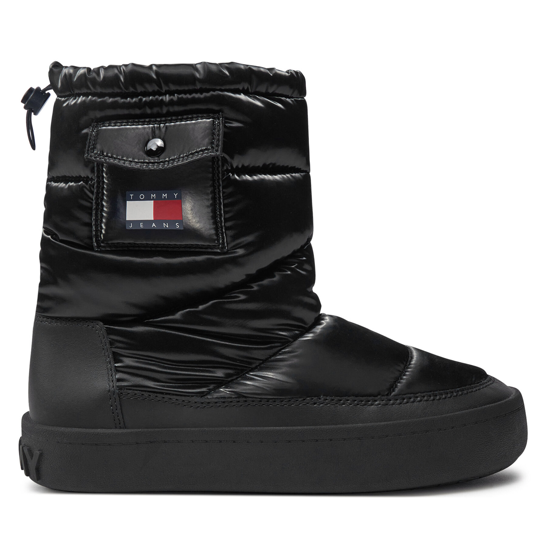 Cizme de zăpadă Tommy Jeans EN0EN02642 Negru