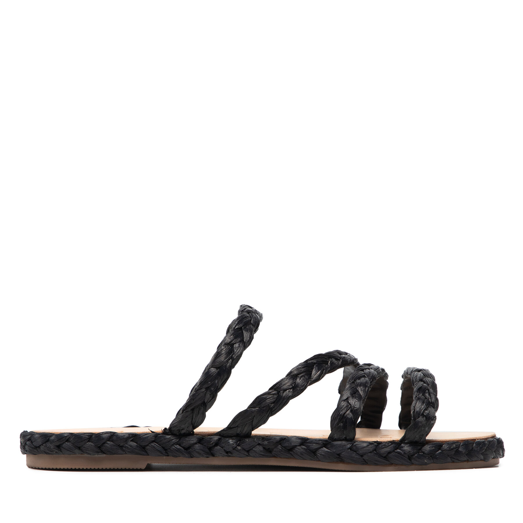 Espadrillos Manebi Rope Sandals S 3.7 Y0 Black Raffia Rope