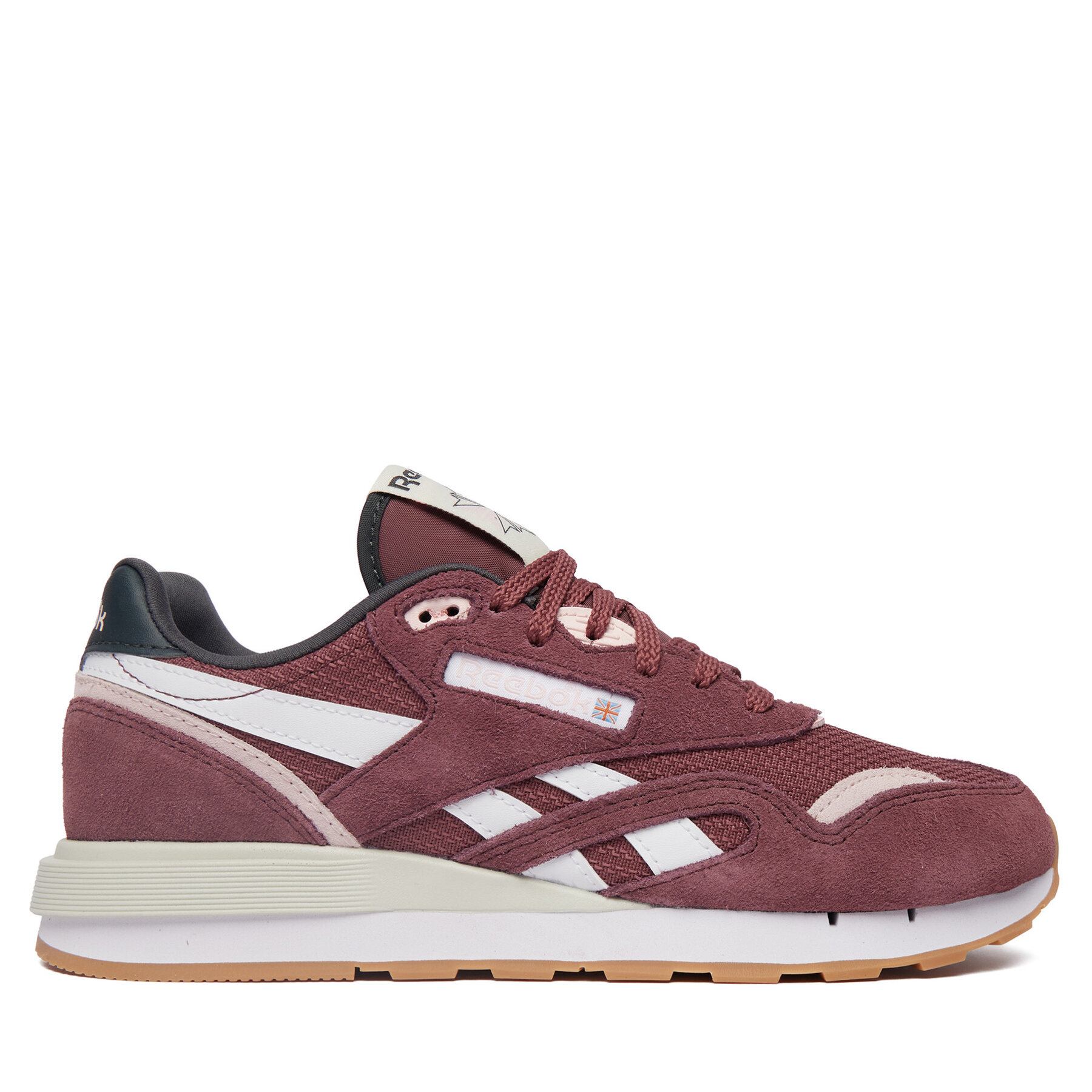 Sneakersy Reebok SS-CLASSIC NYLON 89 100245718 Bordová