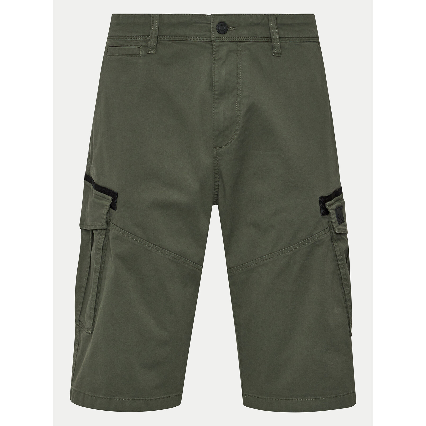 s.Oliver Stoffshorts 2141741 Grün Regular Fit