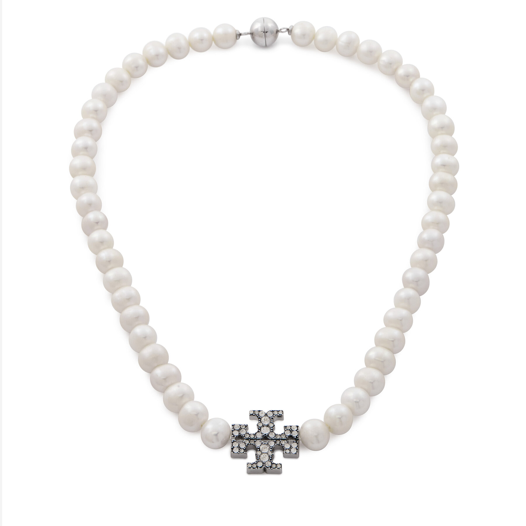 Náhrdelník Tory Burch Kira Pearl 164617 Biela