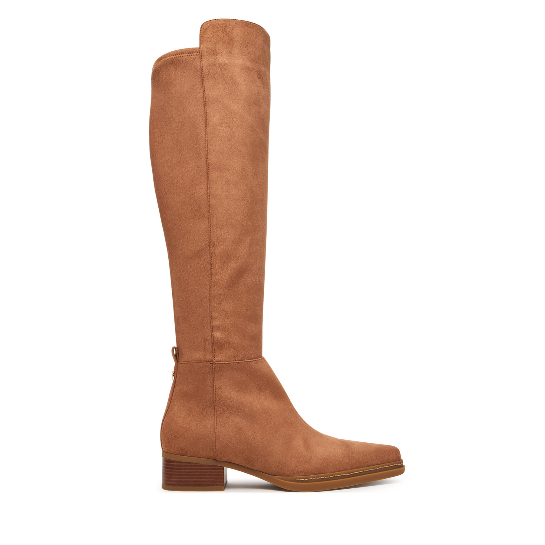 Čizme preko koljena MICHAEL Michael Kors Lex Boot 40F6LXMB1S Svijetlo smeđa