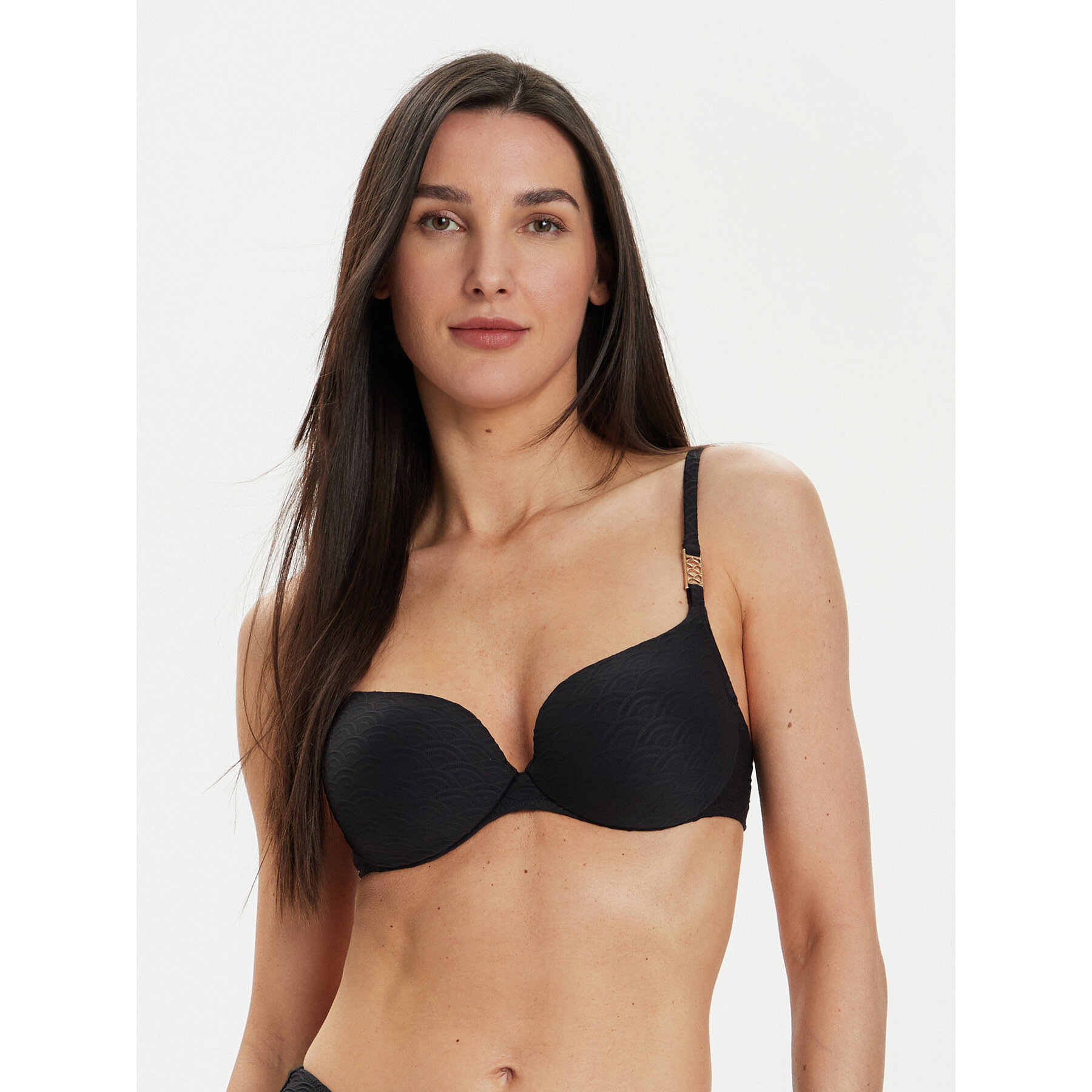Selmark Bikini-Oberteil BK017 Schwarz
