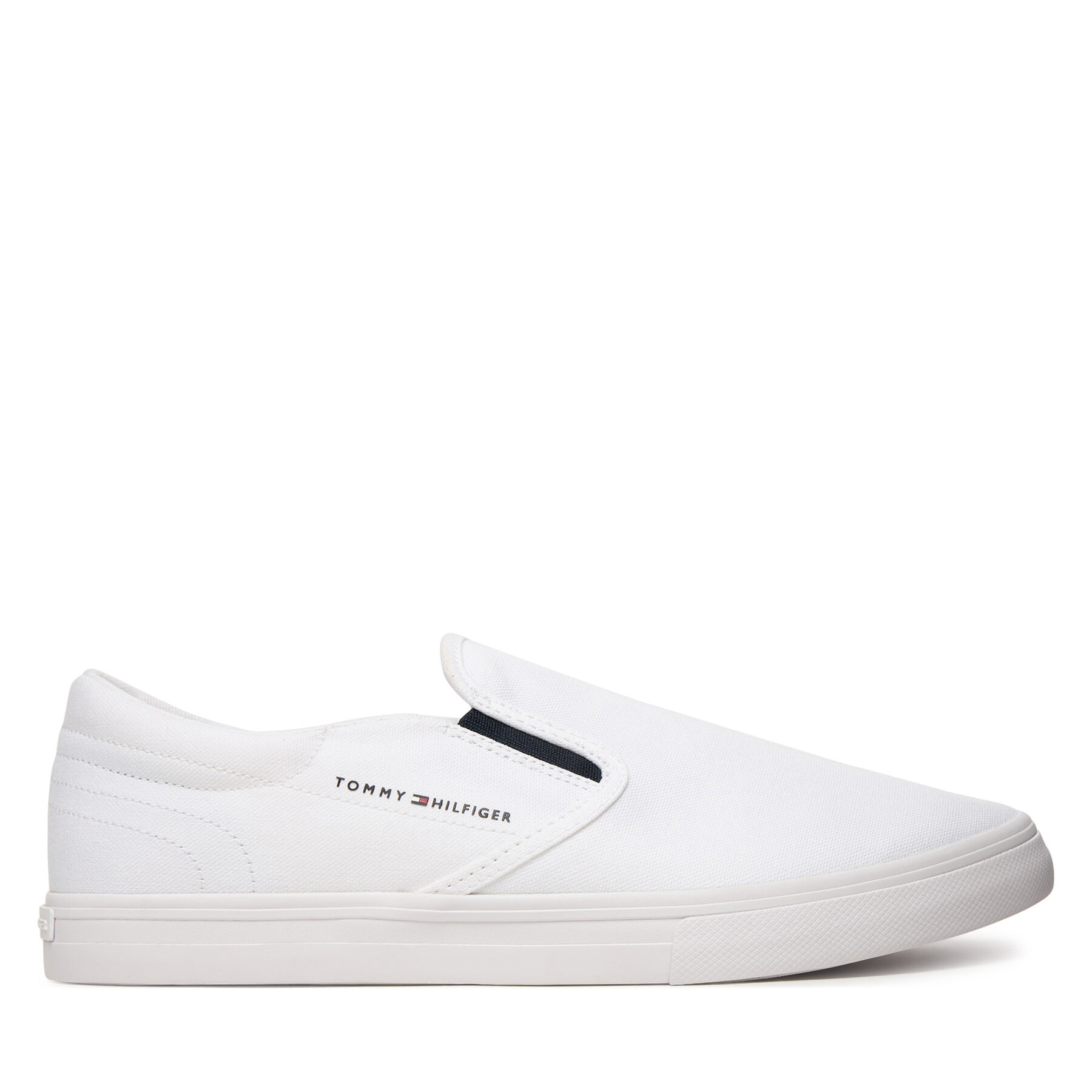 Tenis superge Tommy Hilfiger Vulc Core FM0FM05689 Bela