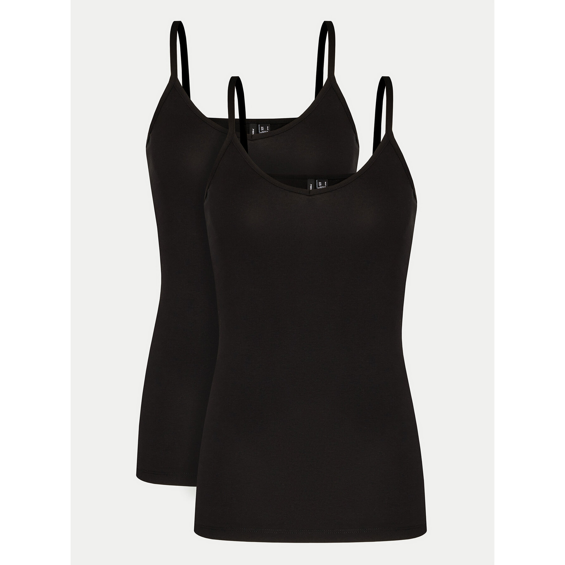 Vero Moda Σετ τοπ 10171122 Μαύρο Slim Fit