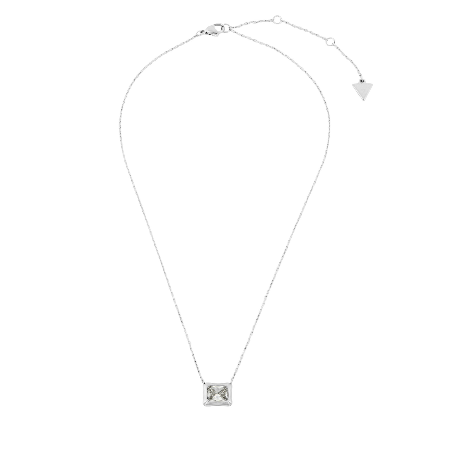 Колие Guess JUBN05 170JW Сребрист