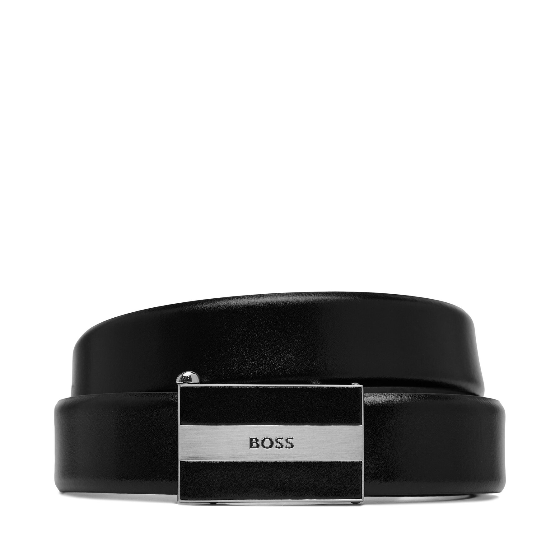 Nadrágszíj BOSS Boss_Icon_Leat_Os35 50546937 Fekete