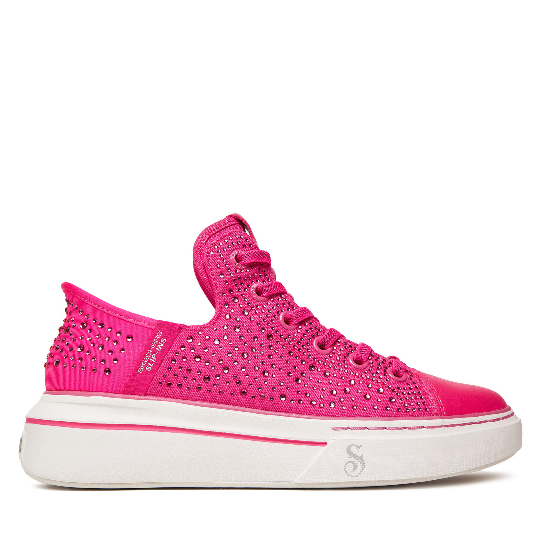 Sneakersy Skechers Snoop One-Rhine-Stoned 186005/PNK Ružová