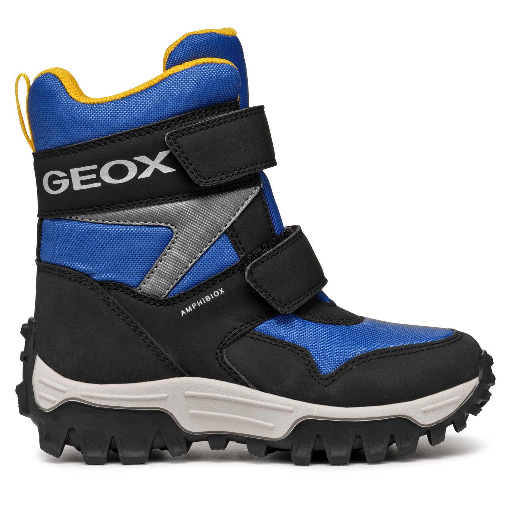 Bottes de neige Geox J Himalaya Boy B Abx J46FRE 0FU50 C0042 D Bleu