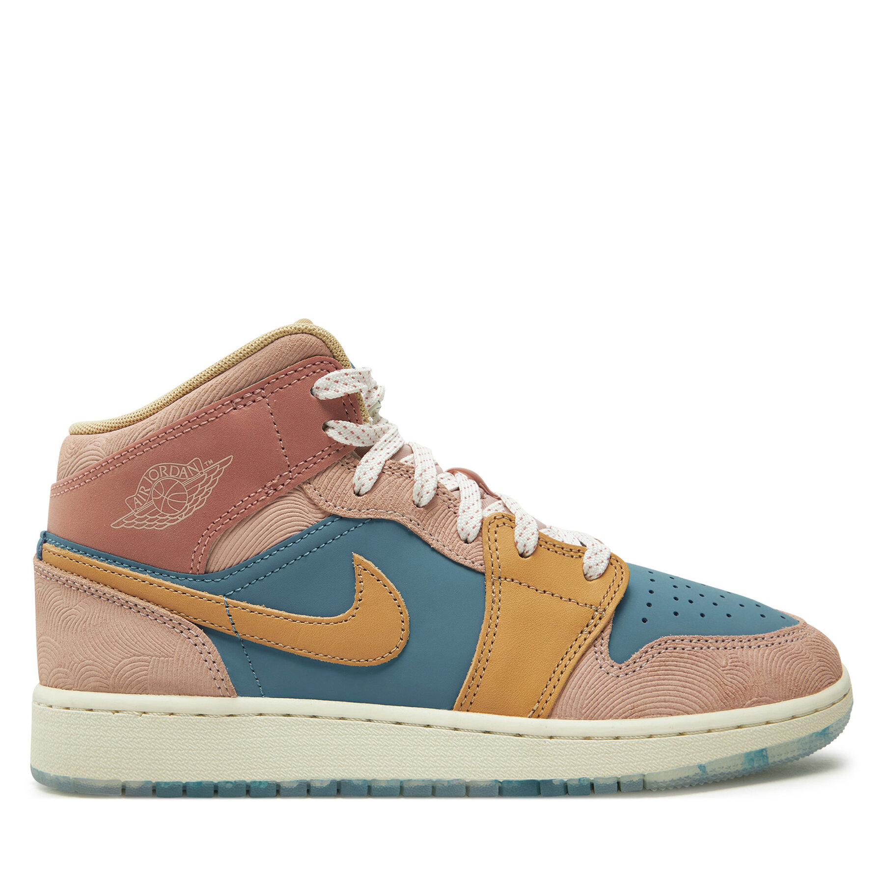 Sneakers Nike Air Jordan 1 Mid Ss (GS) FN7452 400 Rose