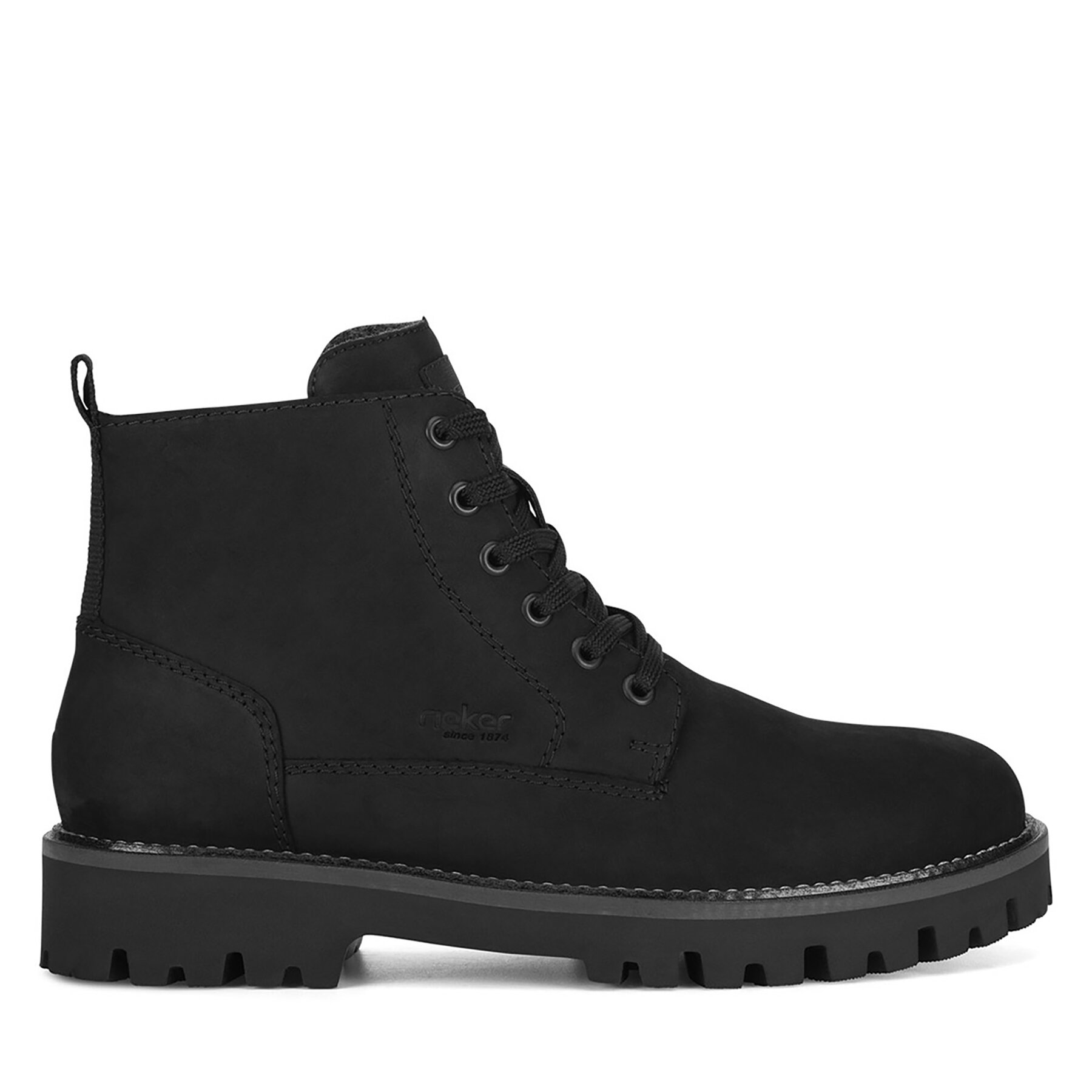 Bakancs Rieker 30430-00 Fekete