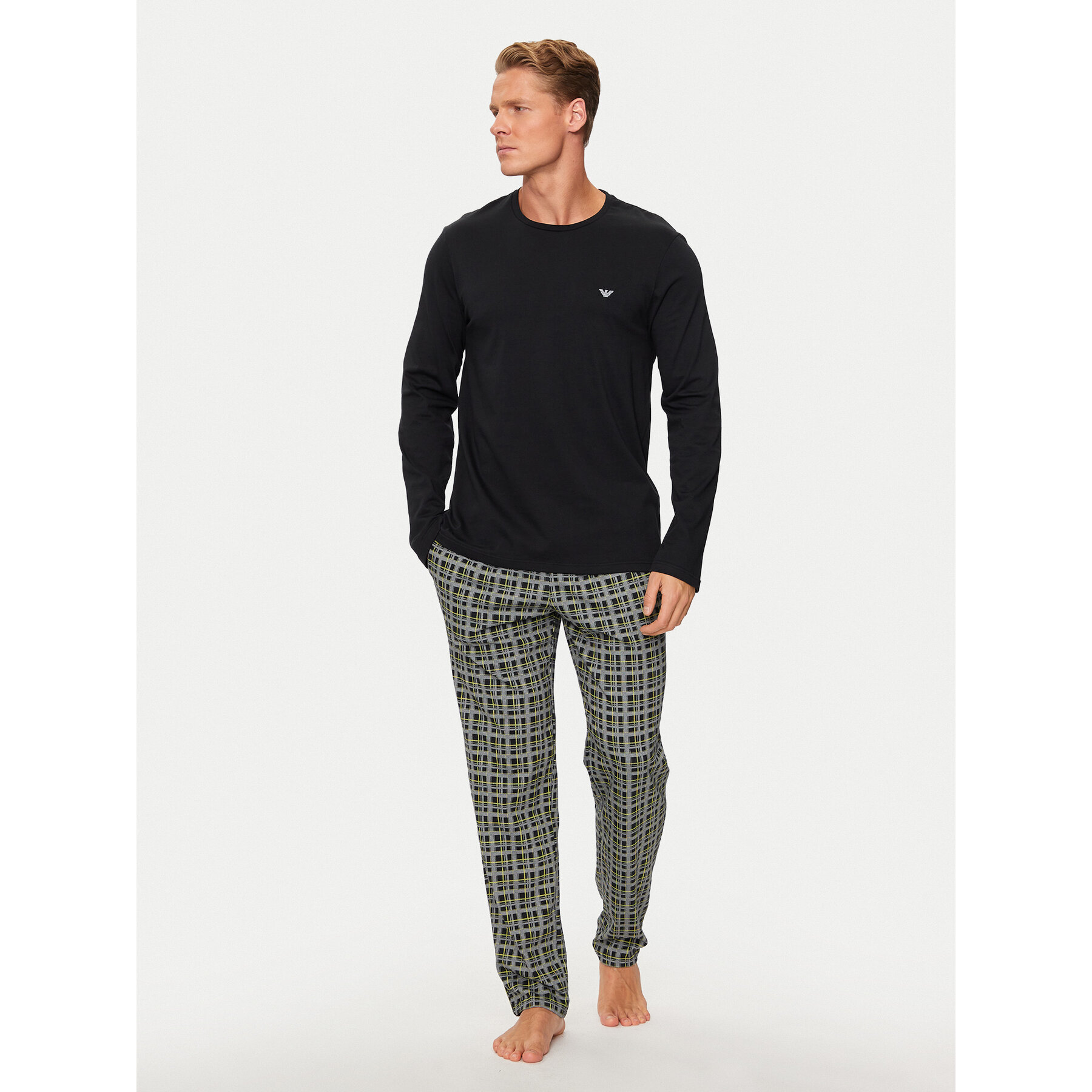 Emporio Armani Underwear Emporio Armani Underwear Πιτζάμα 111791 4F567 40421 Μαύρο Regular Fit