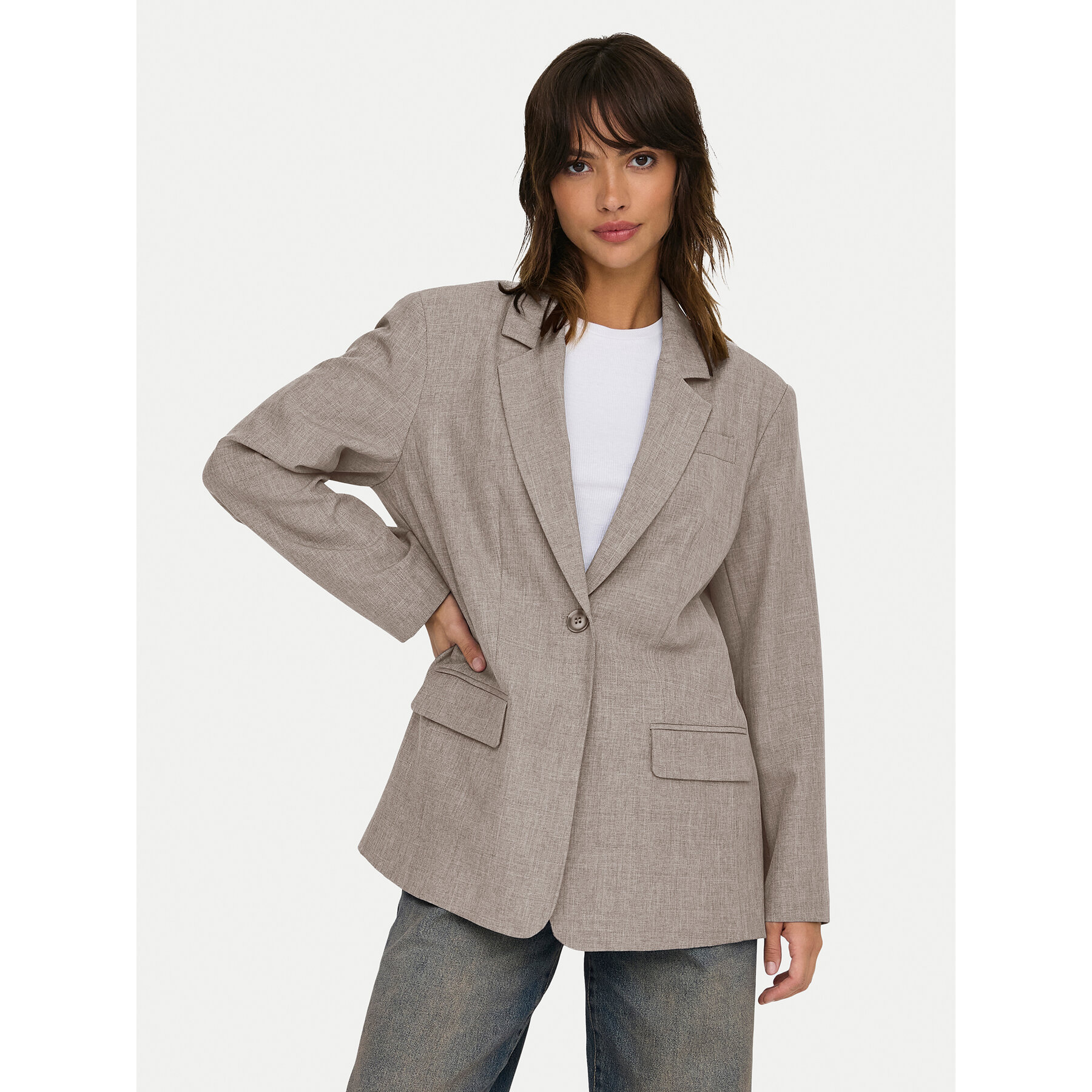 ONLY Sakko Linda 15328158 Beige Oversize