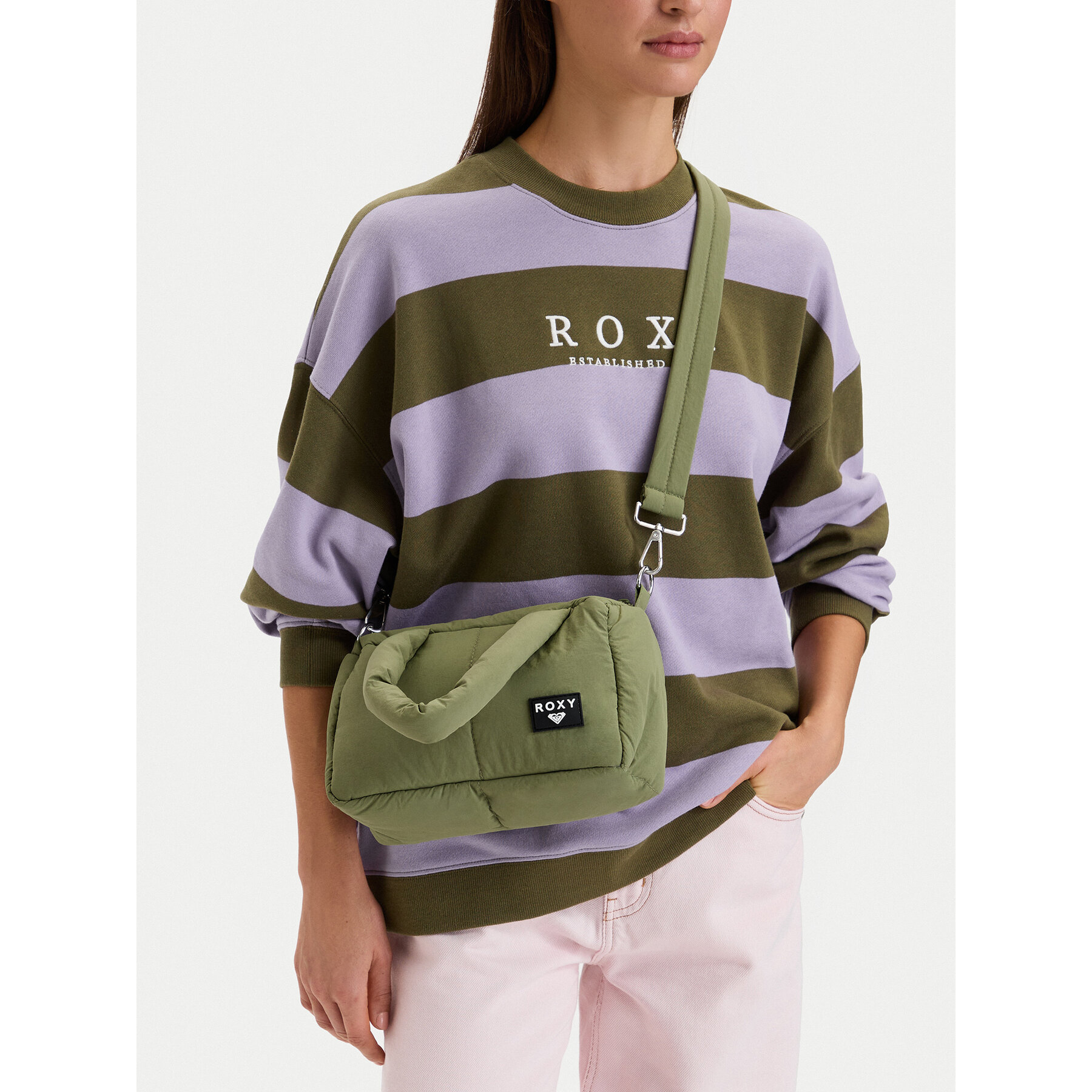Дамска чанта Roxy WBEOHP-ROXY-MZ-004-10 Зелен
