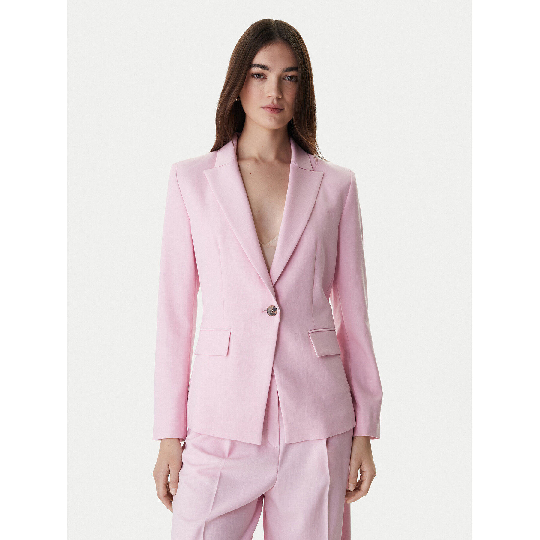 Marella Sakko Emme by Marella Slogan1 2615041211 Rosa Slim Fit