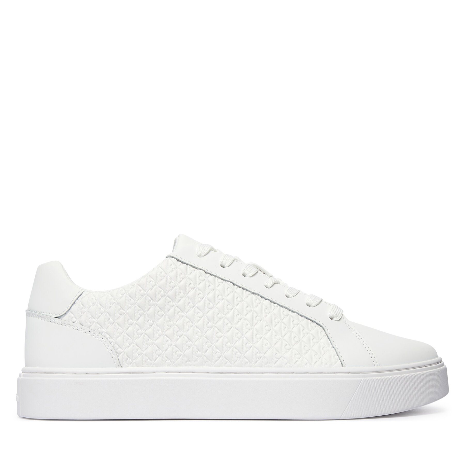 Sneakersy Calvin Klein Jeans Classic Cupsole Laceup Aop YM0YM01431 Biela