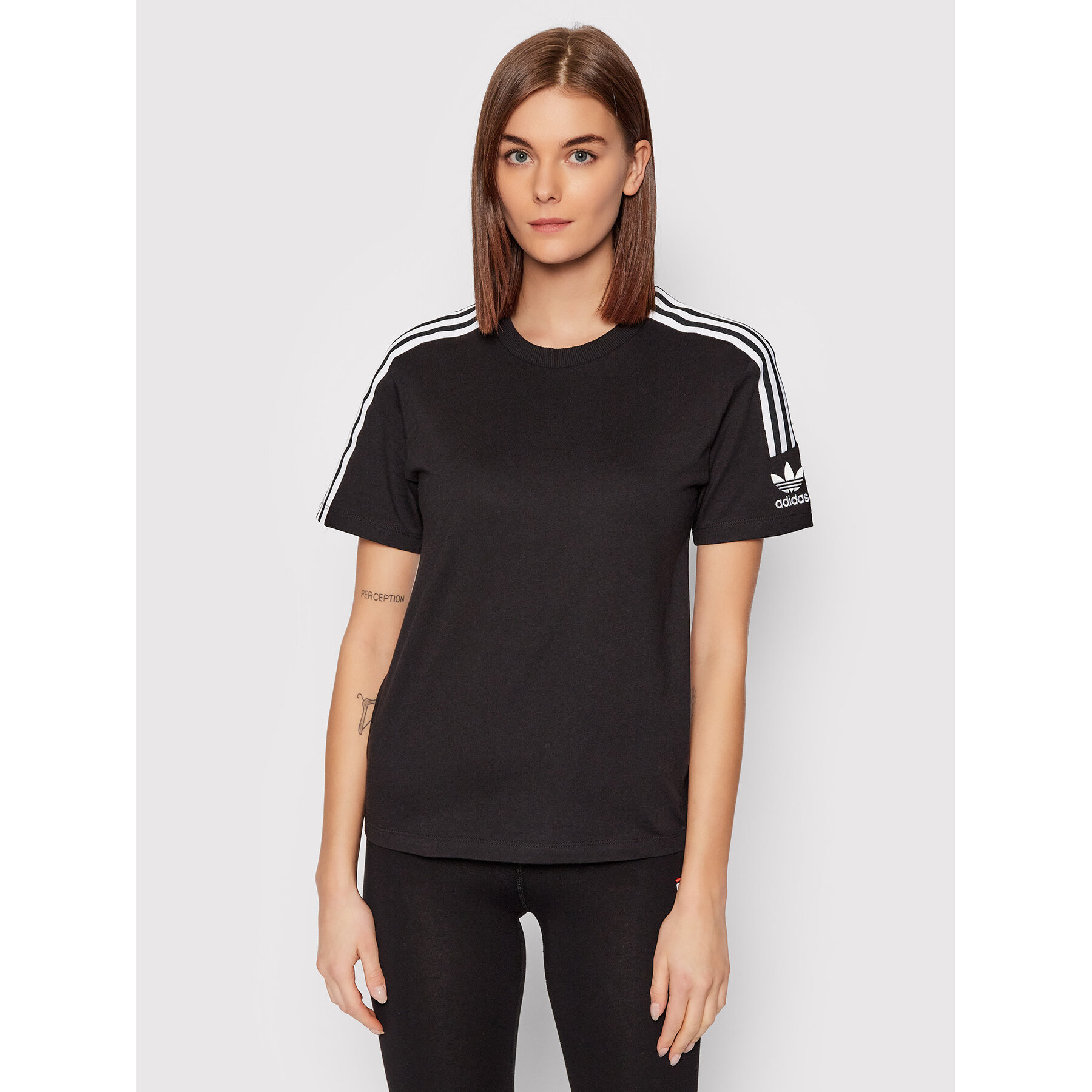adidas T-Shirt Tight Tee HF7457 Μαύρο Regular Fit