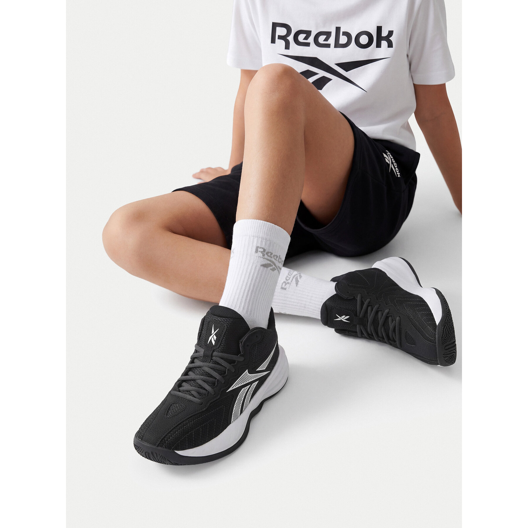 Încălțăminte pentru baschet Reebok CEO-PRESS 100247292 Negru