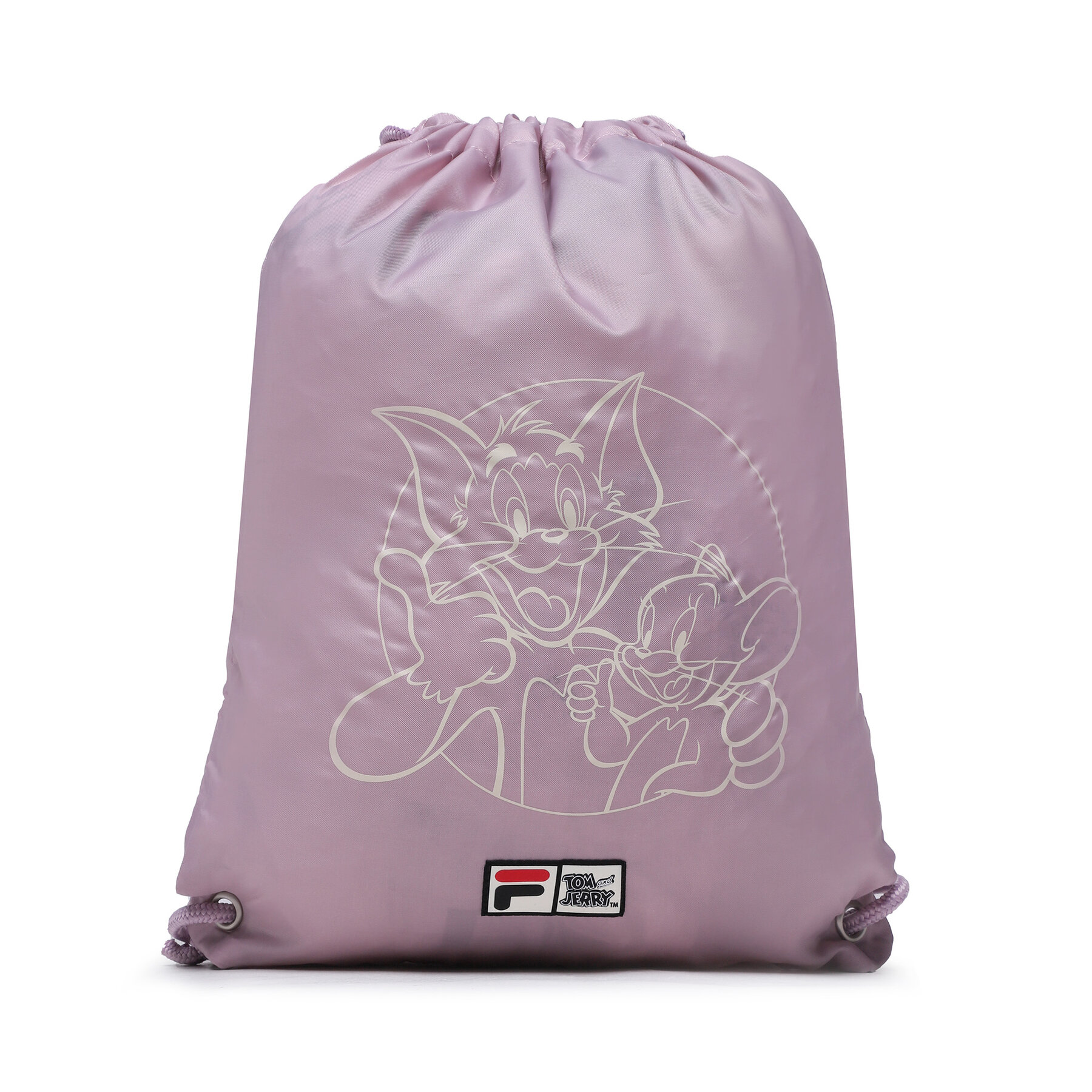 Fila Σακίδιο πλάτης πουγκί Fila Tensta Warner Bros Small Sport Drawstring Backpack FBK0009 Μωβ